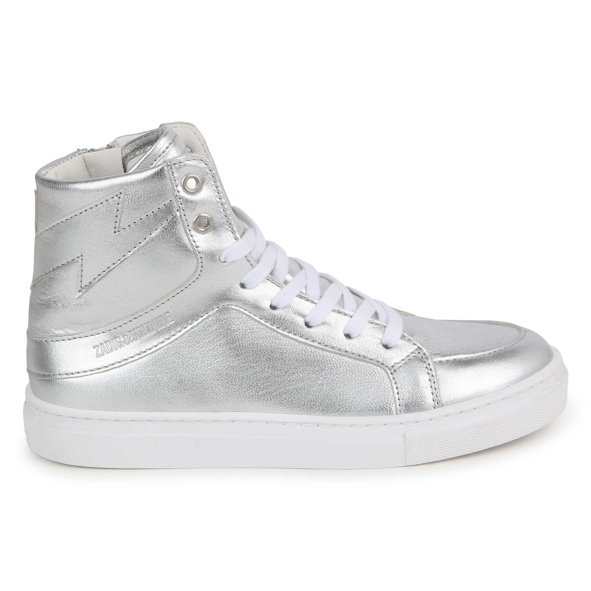 Zip-up high-top trainers ZADIG & VOLTAIRE for GIRL