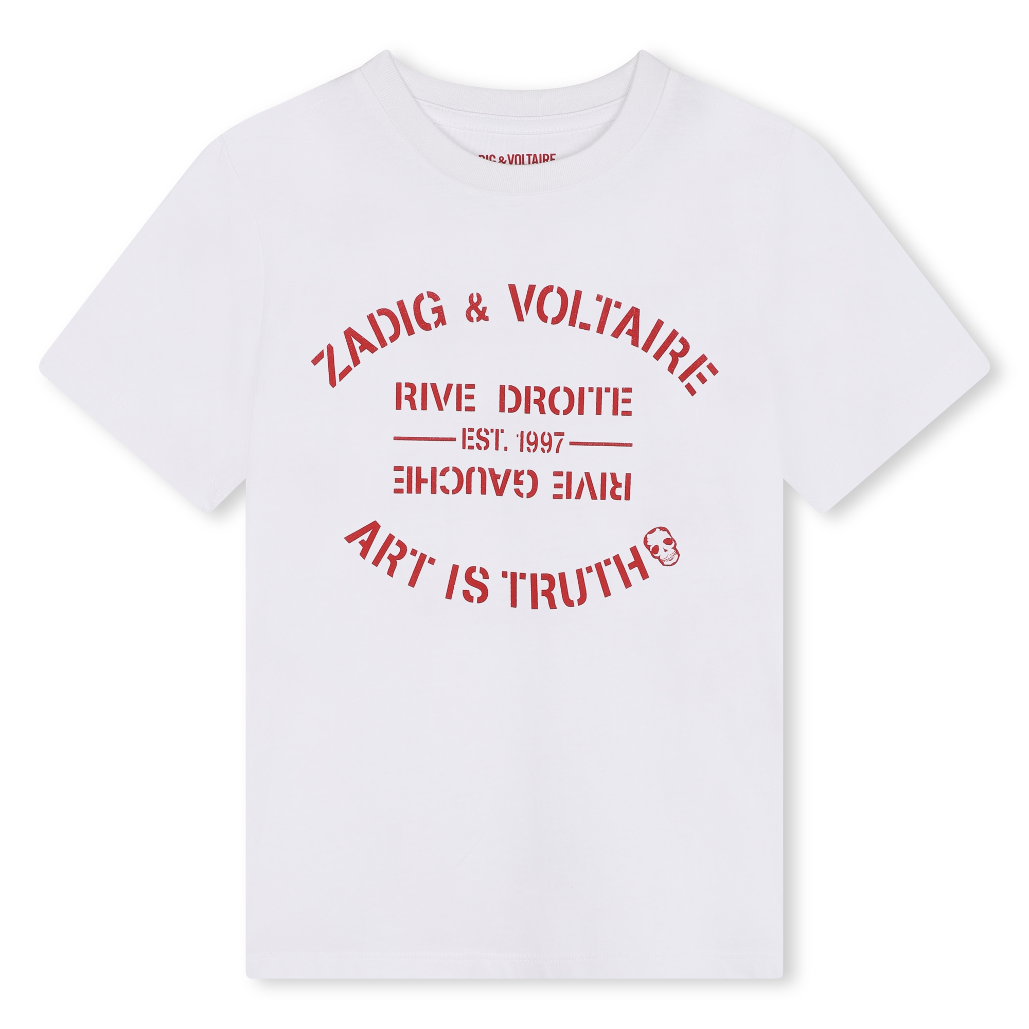 Baumwoll-T-Shirt ZADIG & VOLTAIRE Für UNISEX