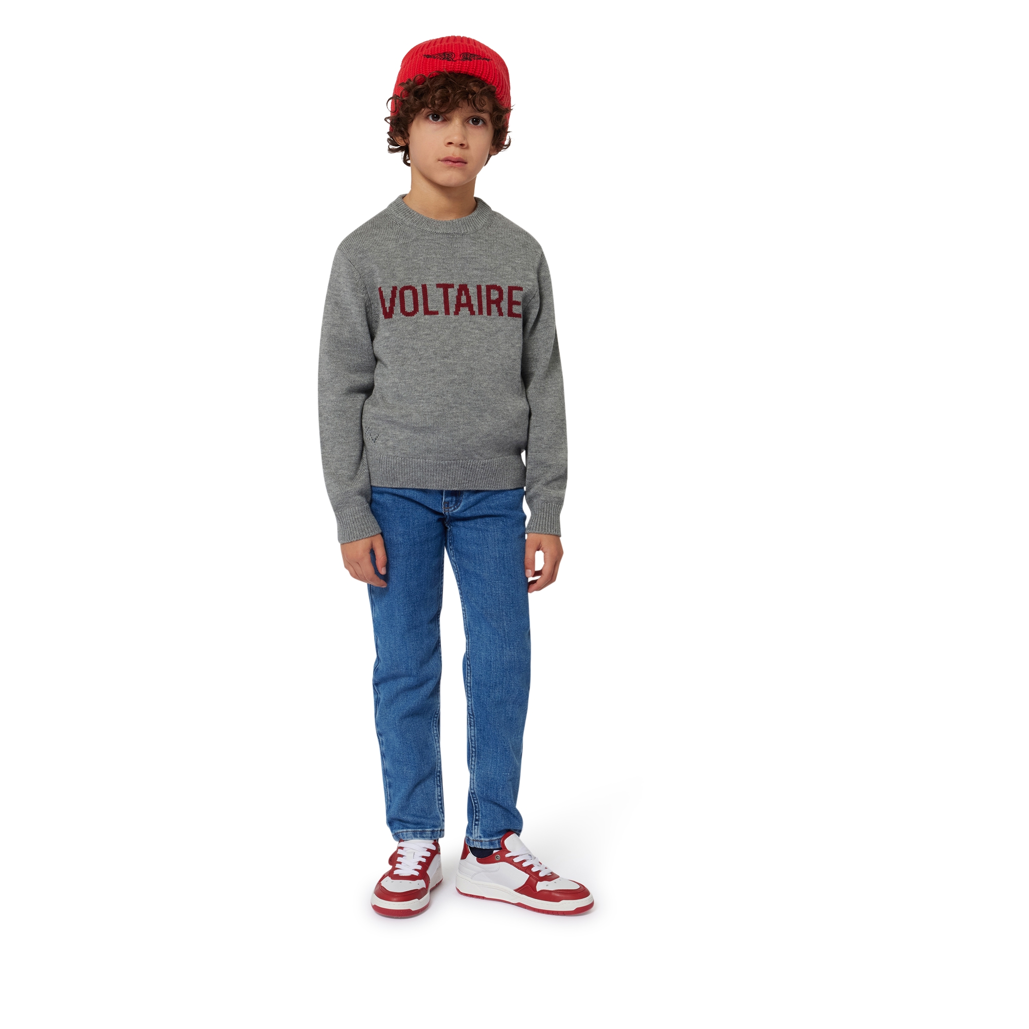 Knitted round-neck jumper ZADIG & VOLTAIRE for BOY