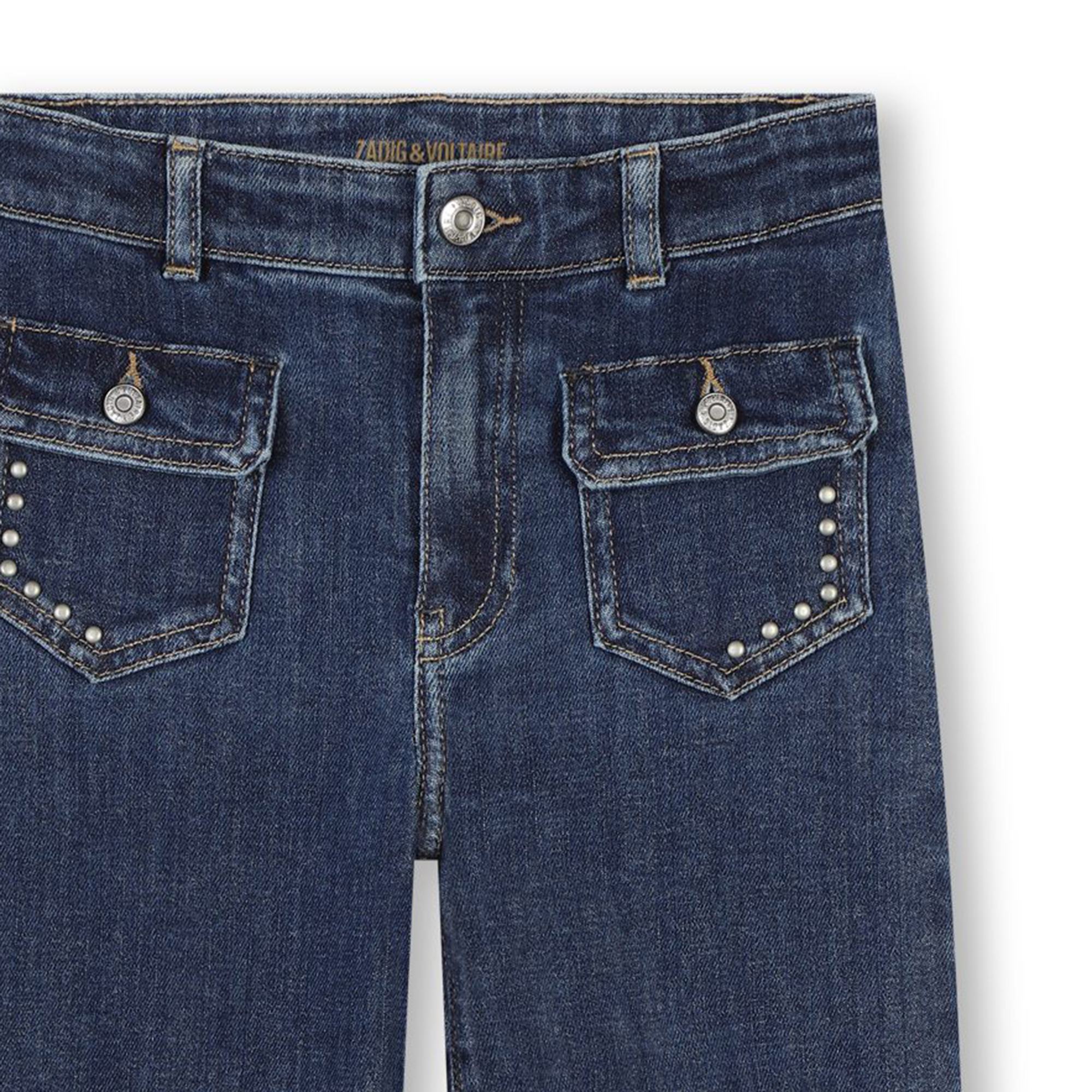 Jeans svasati vita regolabile ZADIG & VOLTAIRE Per BAMBINA