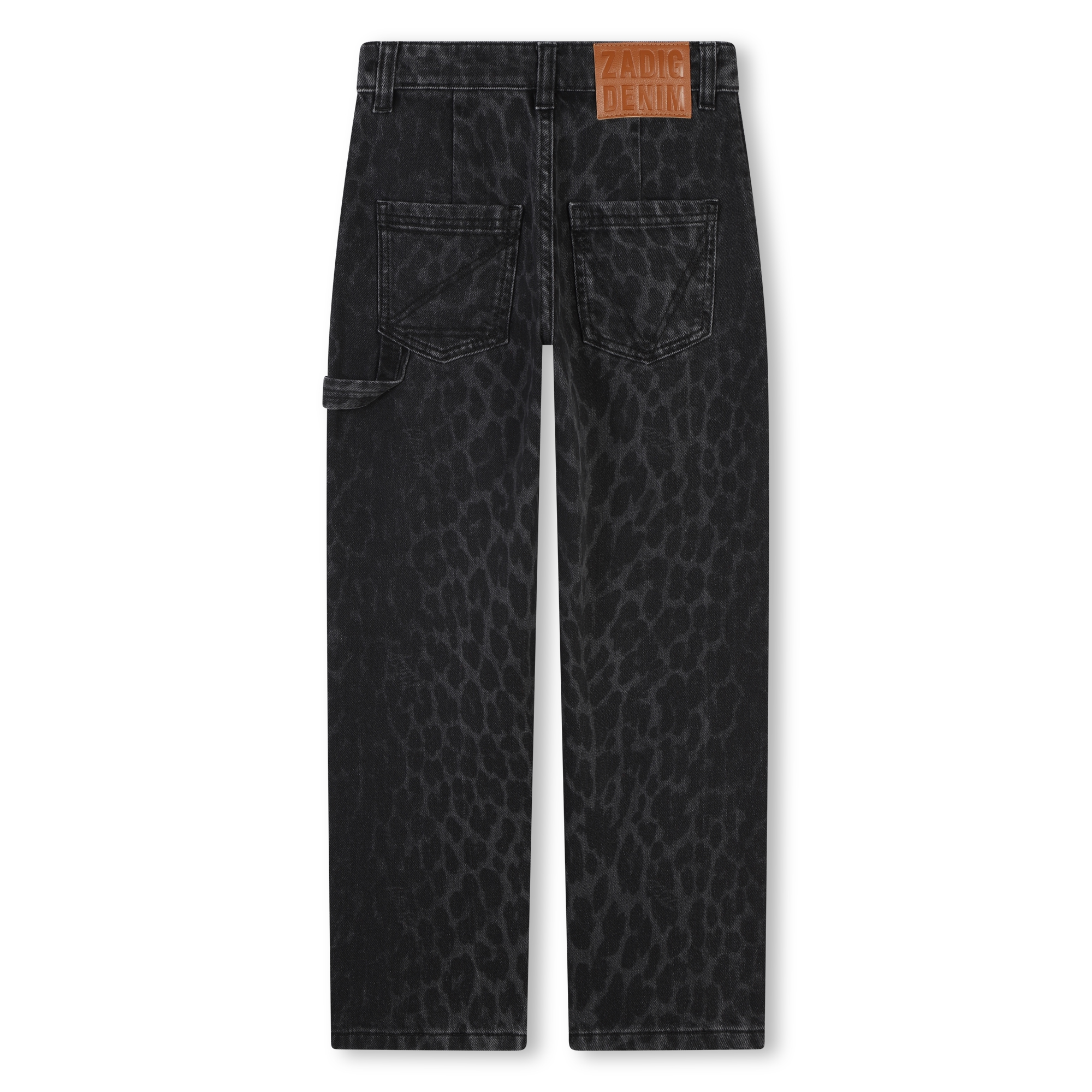 Jean à taille haute ajustable ZADIG & VOLTAIRE pour FILLE