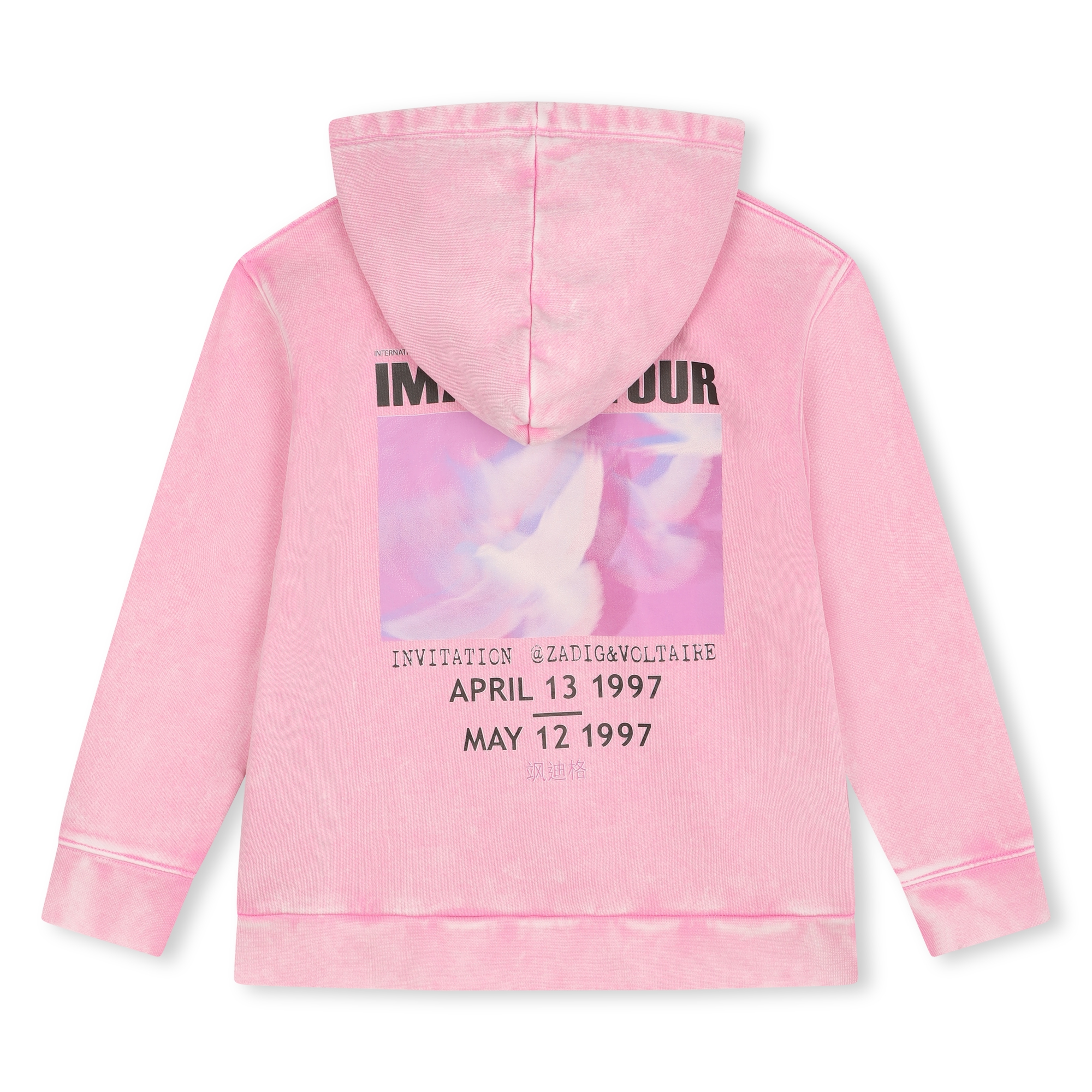 Sweat-shirt à capuche ZADIG & VOLTAIRE pour FILLE