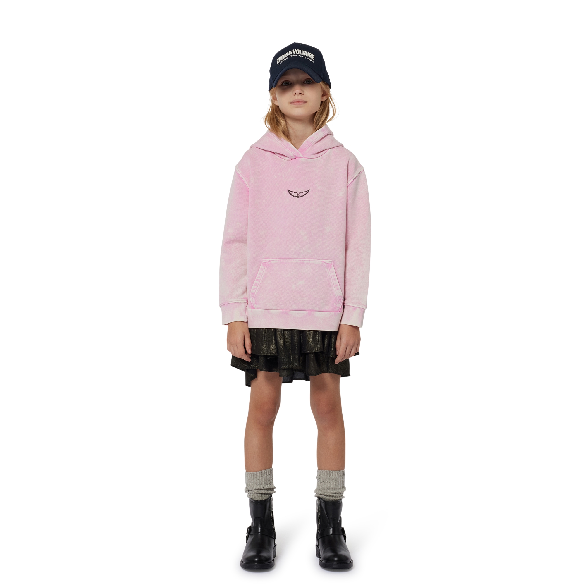 Sweat-shirt à capuche ZADIG & VOLTAIRE pour FILLE