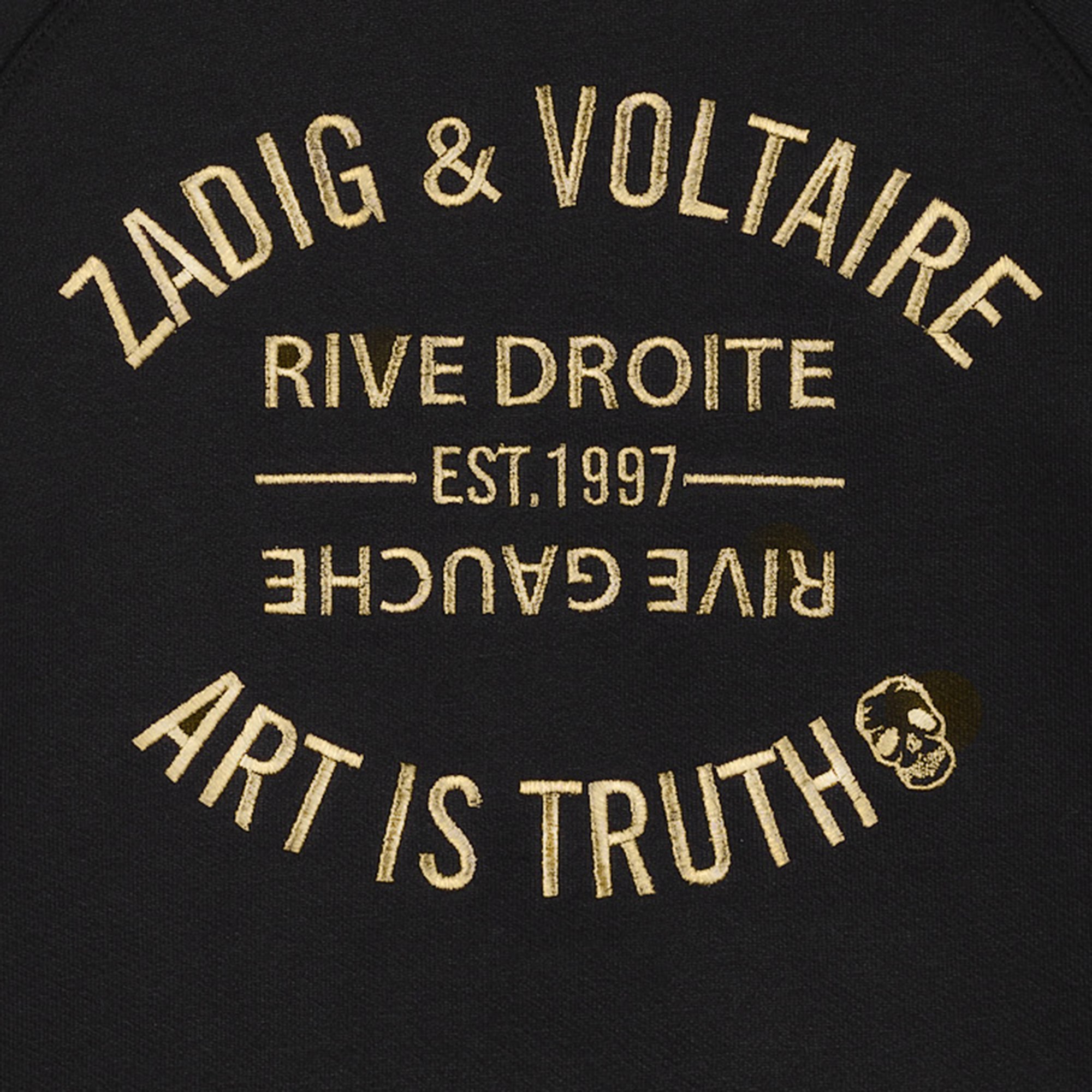 Sweater van fleece ZADIG & VOLTAIRE Voor