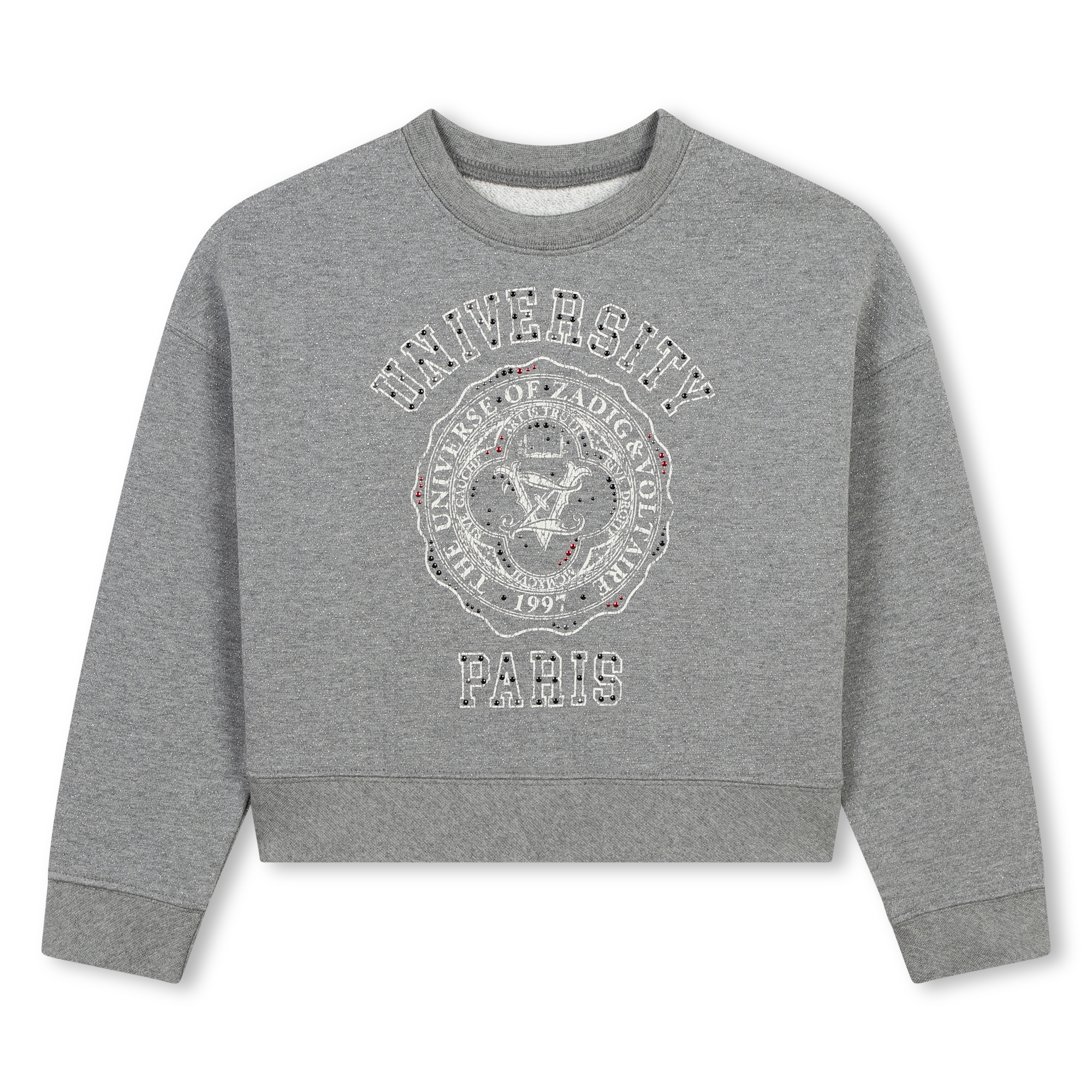 Sweat-shirt molletonné ZADIG & VOLTAIRE pour FILLE