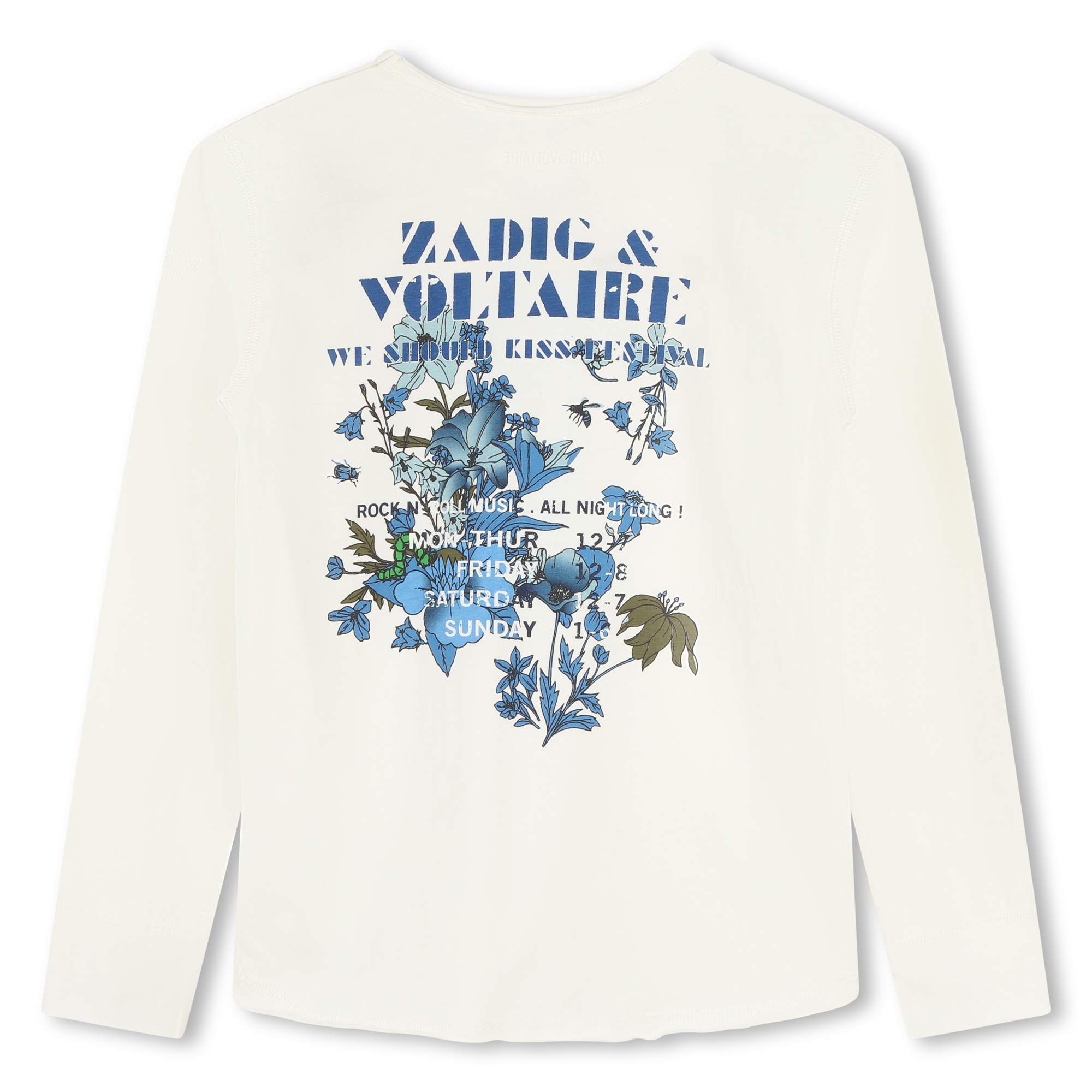 Camiseta de manga larga ZADIG & VOLTAIRE para NIÑA