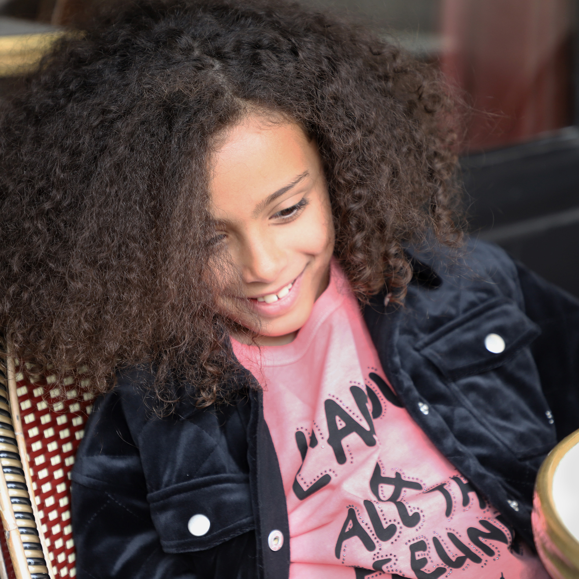 Camiseta de manga corta ZADIG & VOLTAIRE para NIÑA