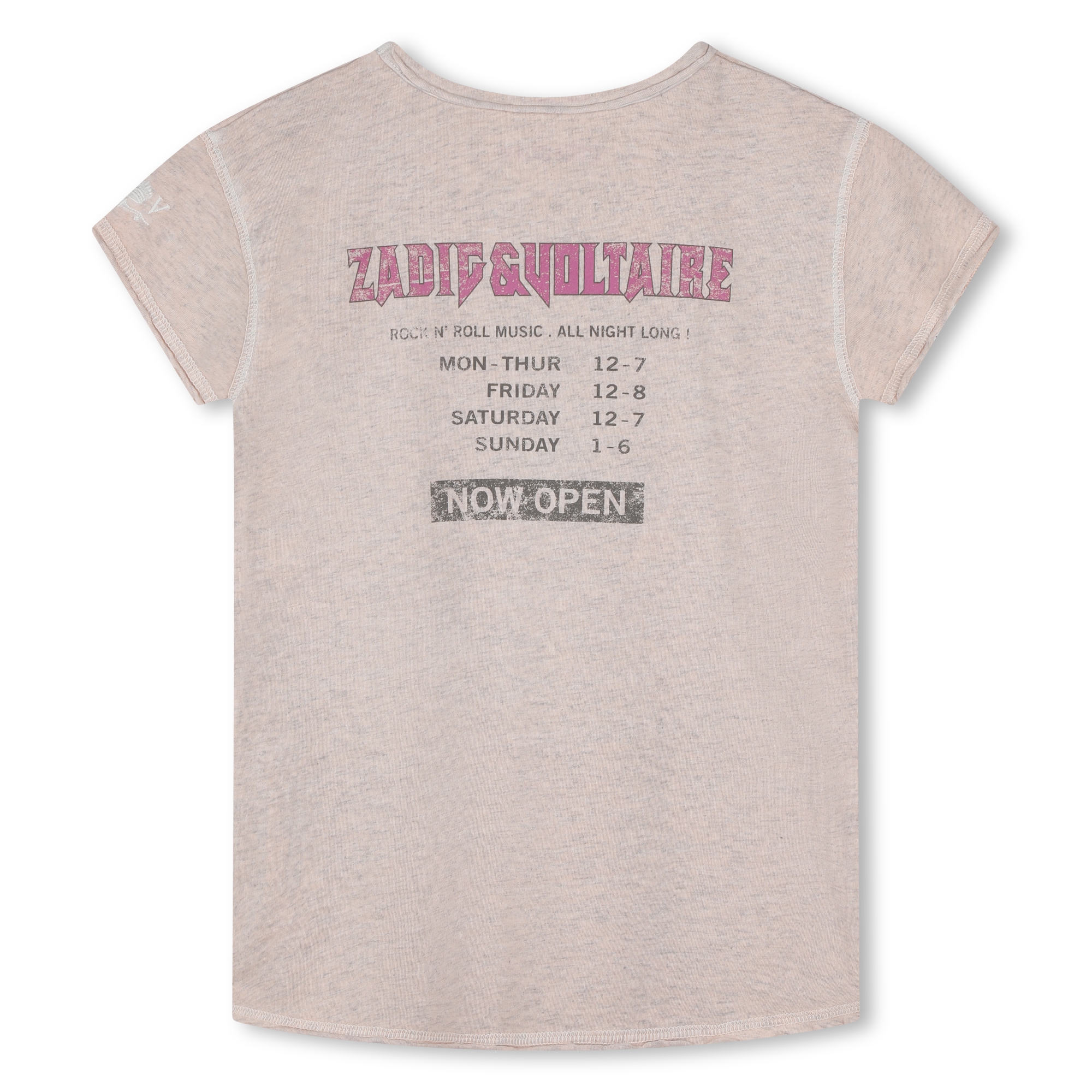 Camiseta de manga corta ZADIG & VOLTAIRE para NIÑA