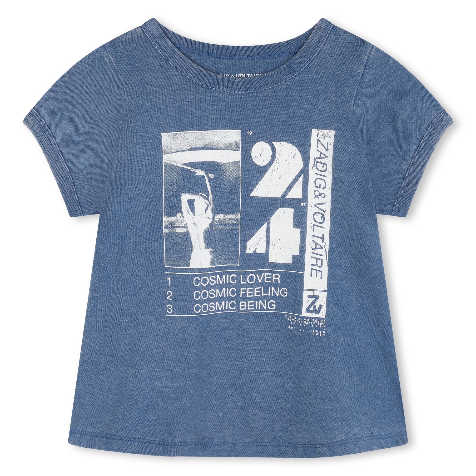 Short-sleeved T-shirt ZADIG & VOLTAIRE for GIRL