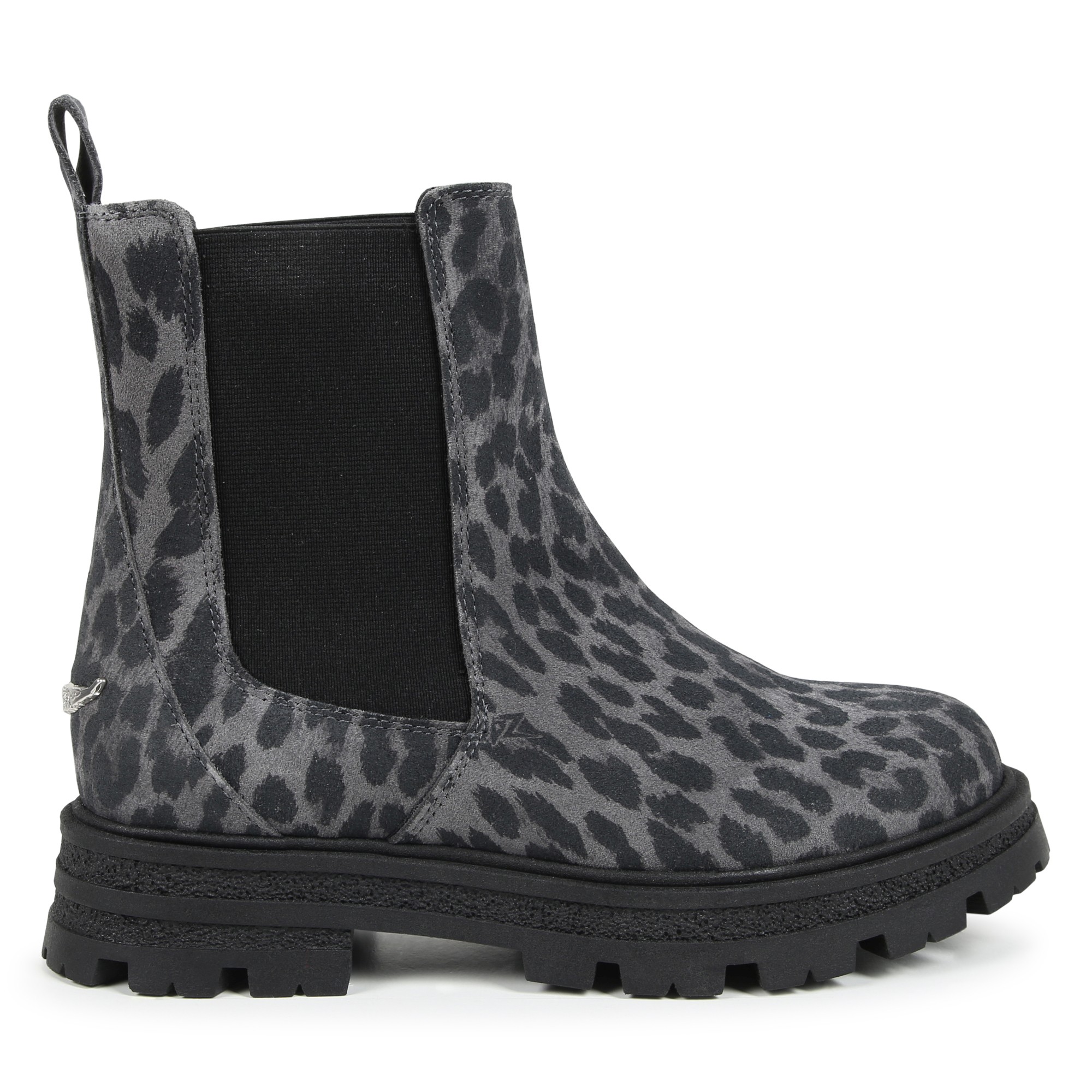 Bottines imprimées en cuir de vachette ZADIG & VOLTAIRE pour FILLE