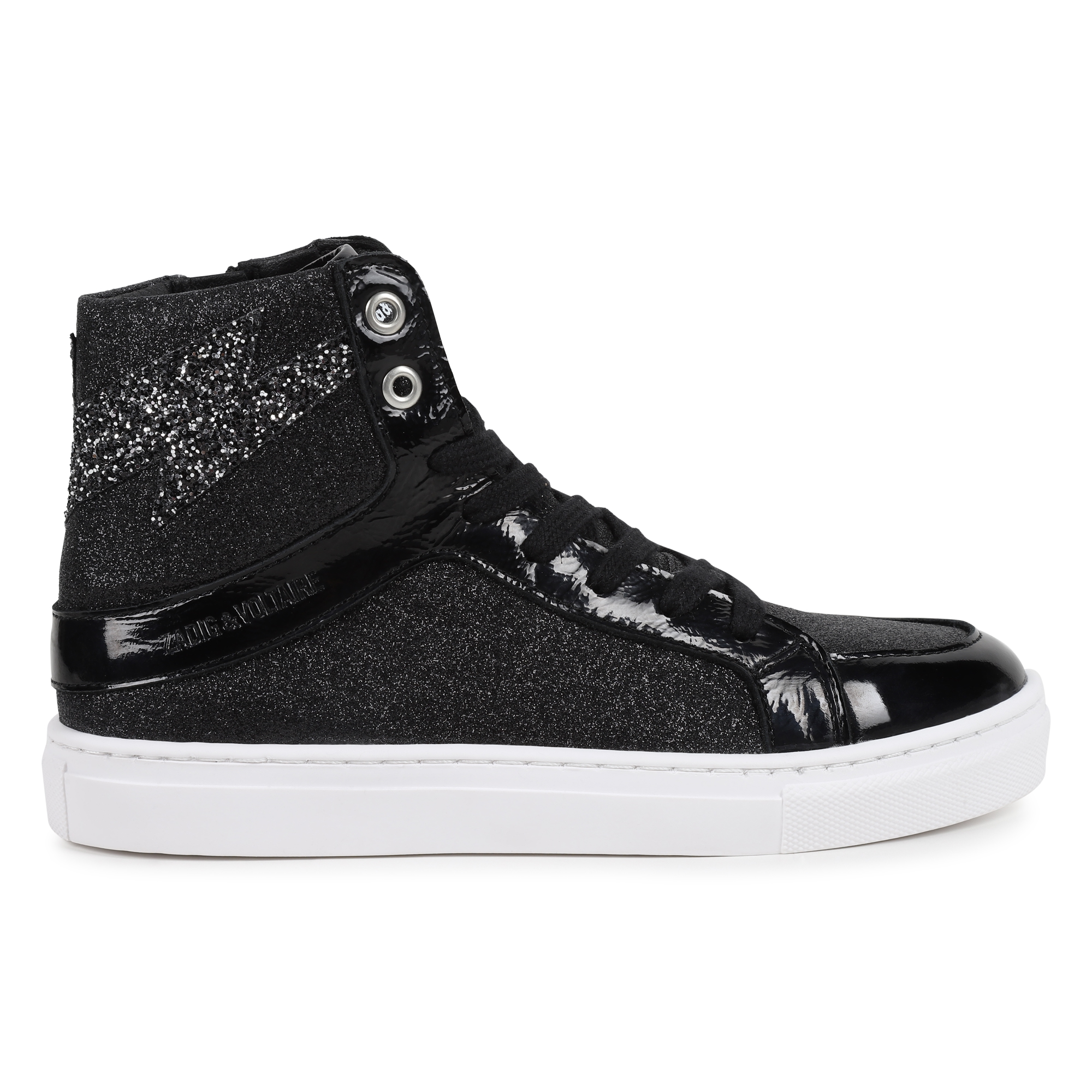 Leren sneakers met veters ZADIG & VOLTAIRE Voor