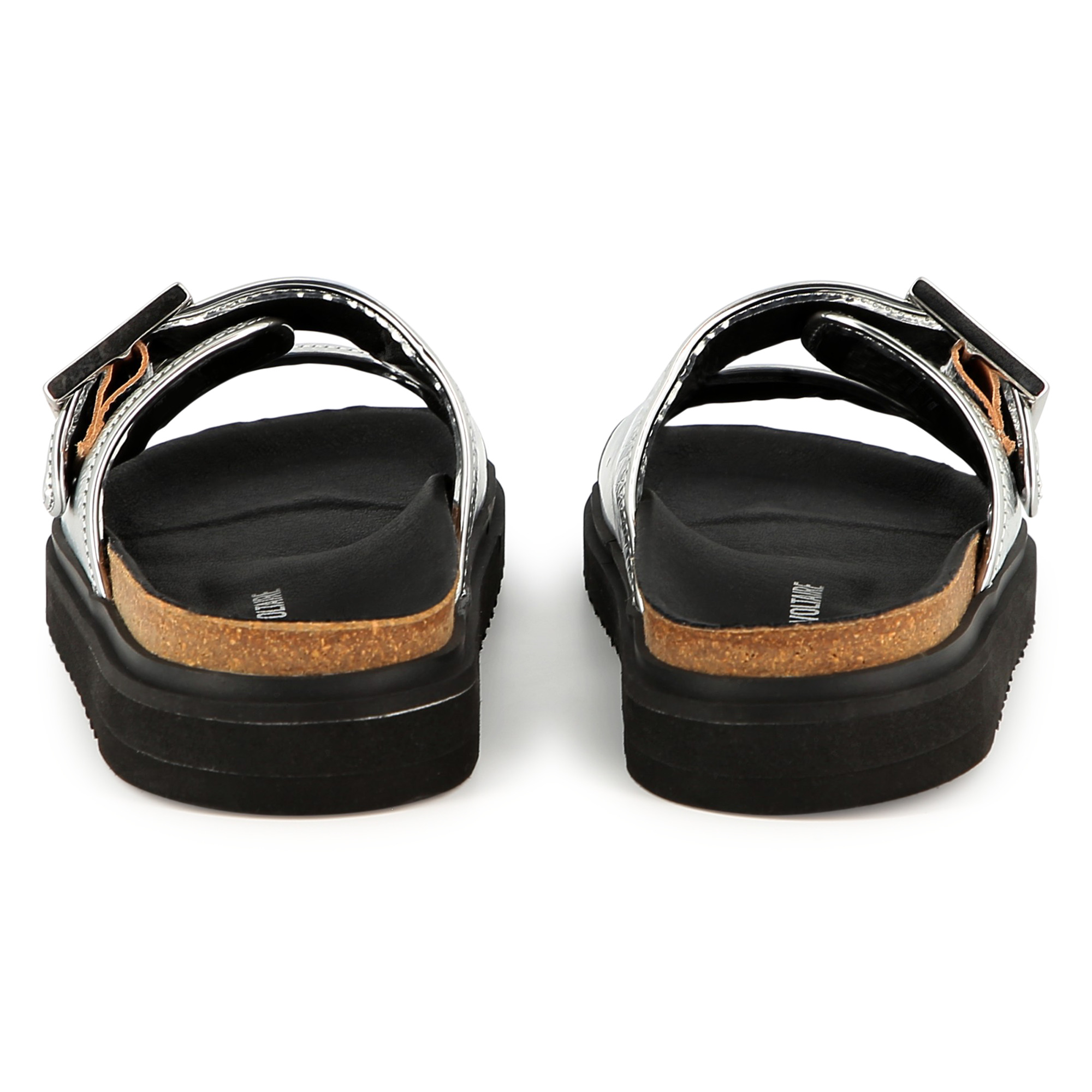 Leren sandalen met gesp ZADIG & VOLTAIRE Voor