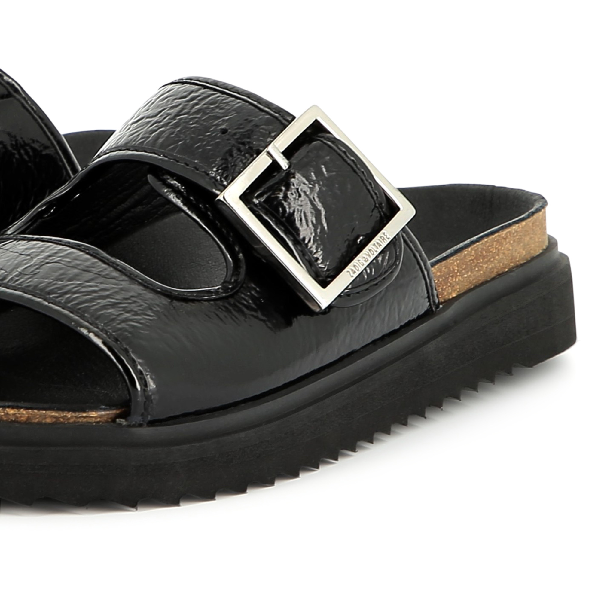 Buckled leather sandals ZADIG & VOLTAIRE for GIRL