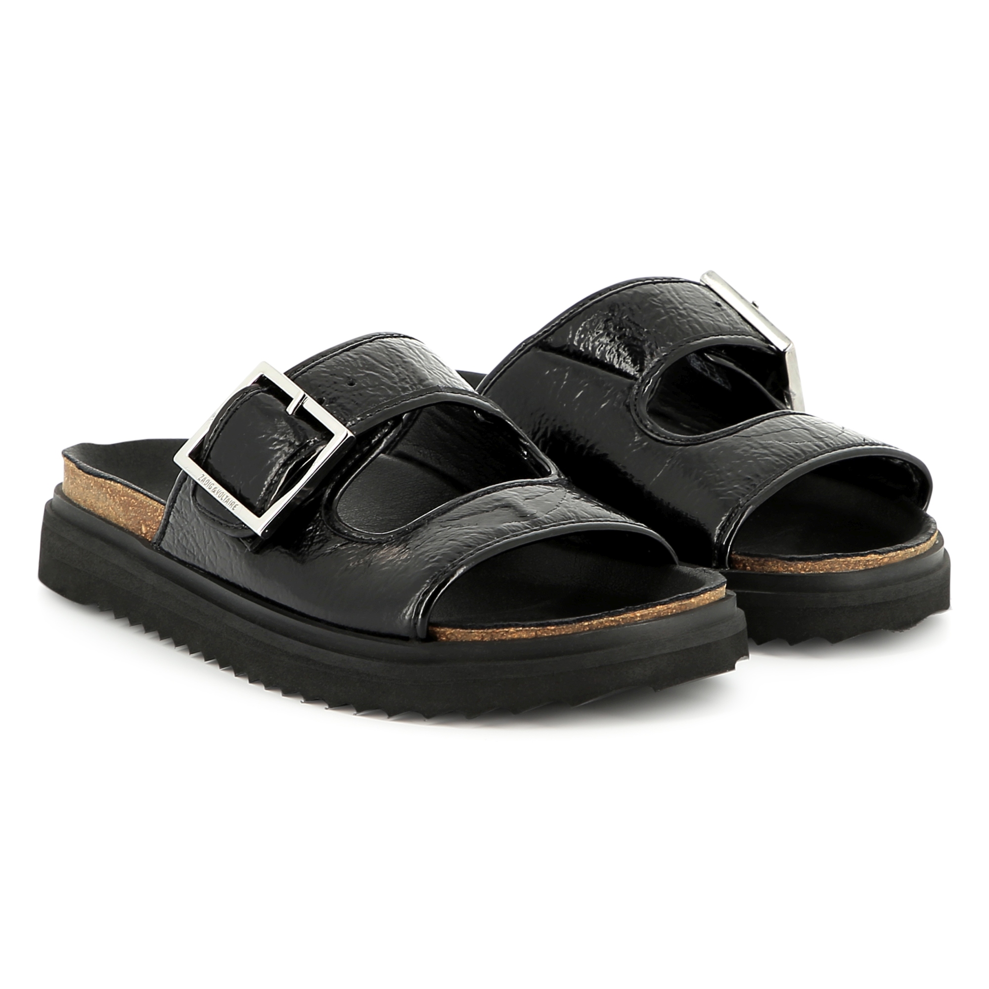 Buckled leather sandals ZADIG & VOLTAIRE for GIRL