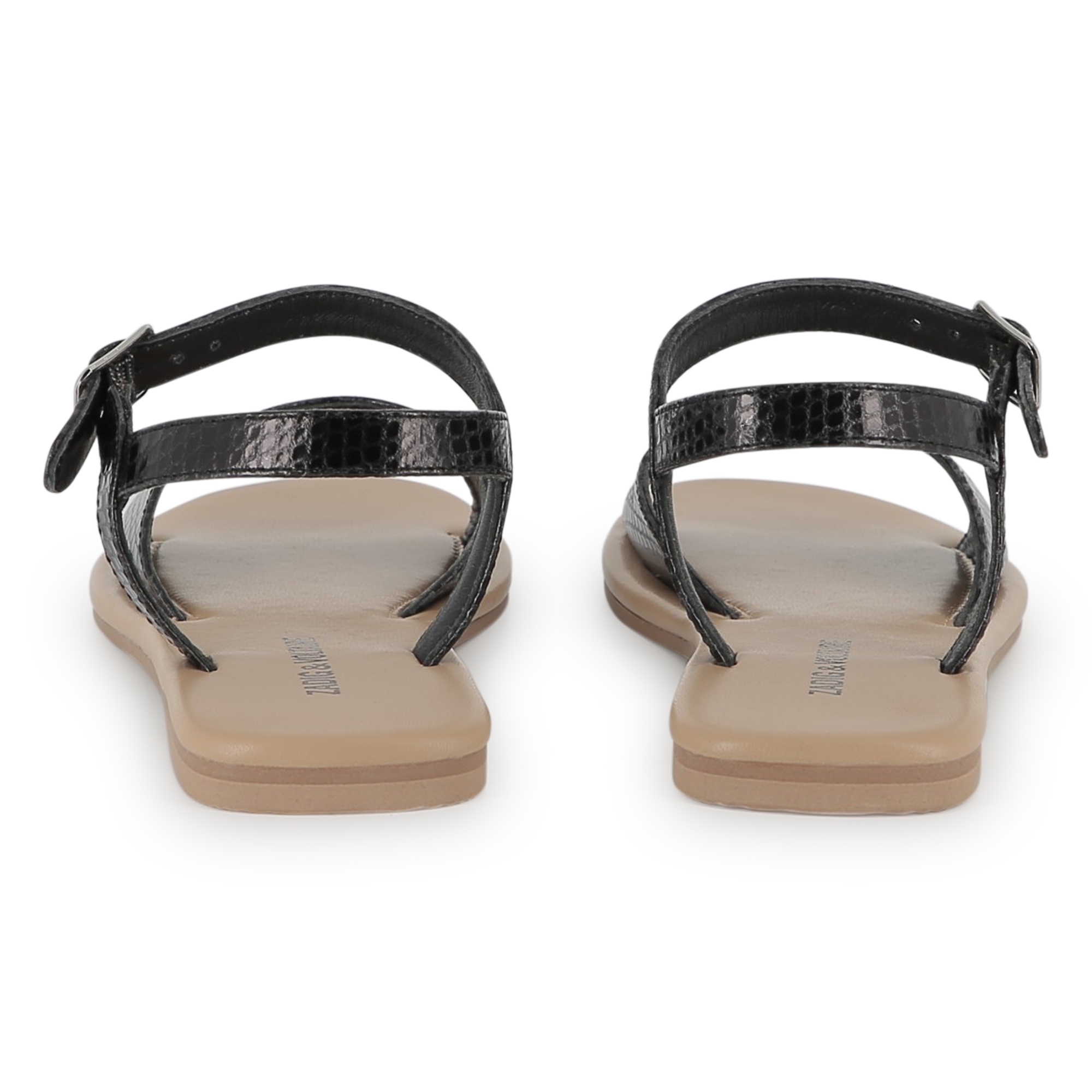 Leren sandalen met gesp ZADIG & VOLTAIRE Voor