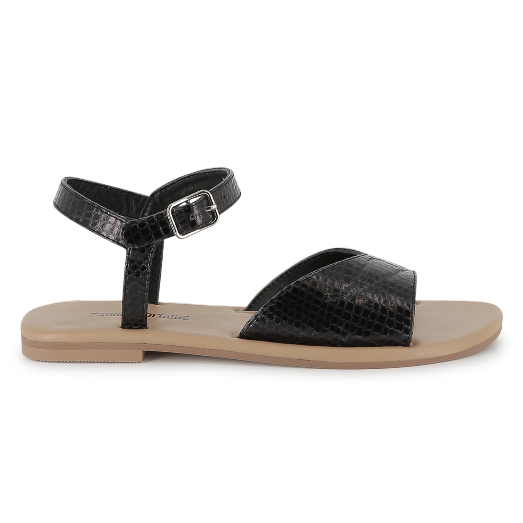 Buckled leather sandals ZADIG & VOLTAIRE for GIRL