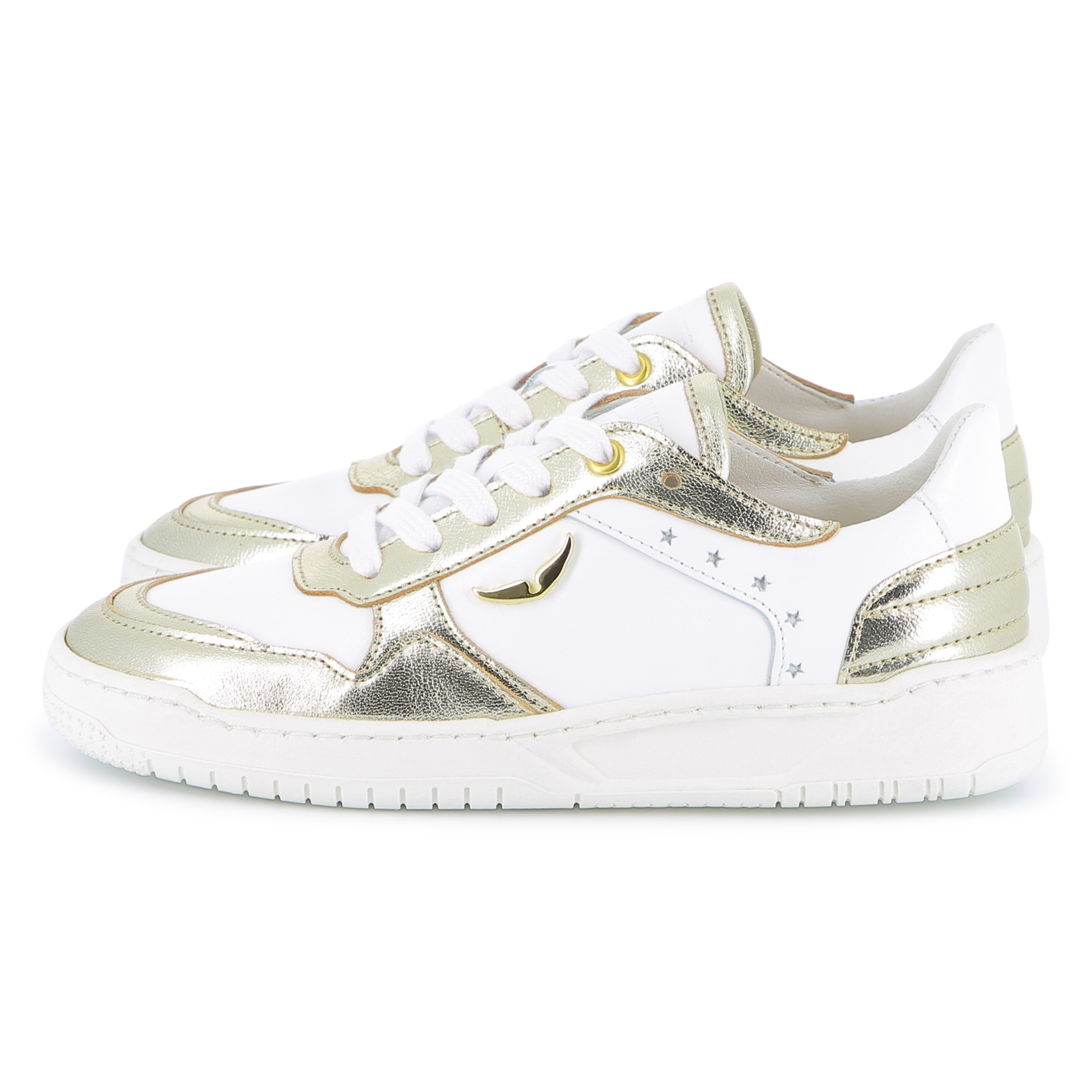 Sneakers in pelle con lacci ZADIG & VOLTAIRE Per BAMBINA