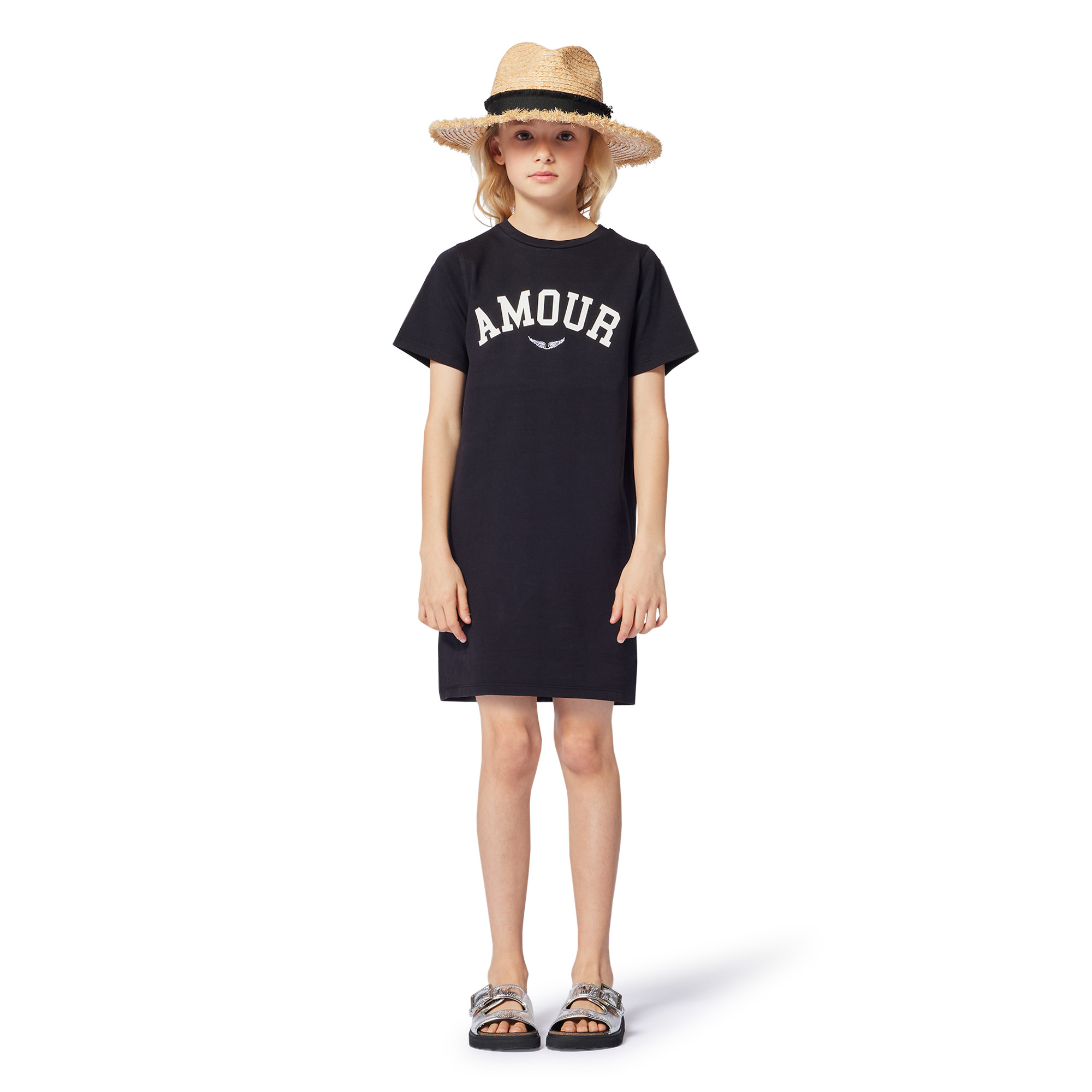 Sombrero con borde de flecos ZADIG & VOLTAIRE para NIÑA