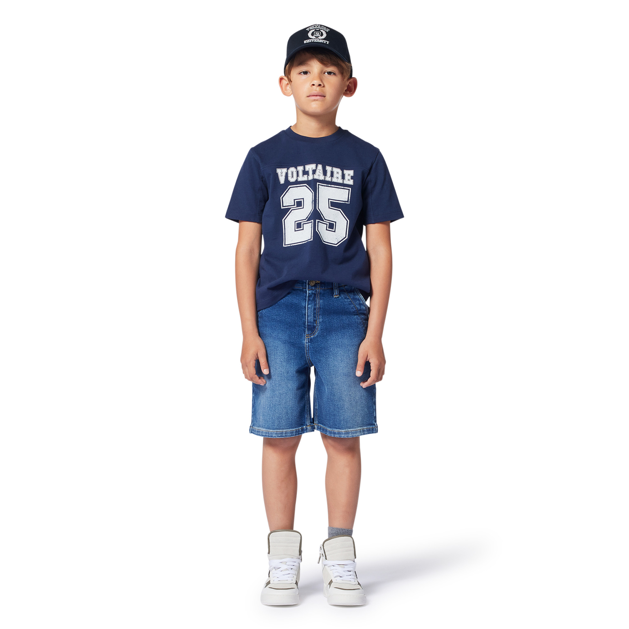 Hook-and-loop printed cap ZADIG & VOLTAIRE for BOY