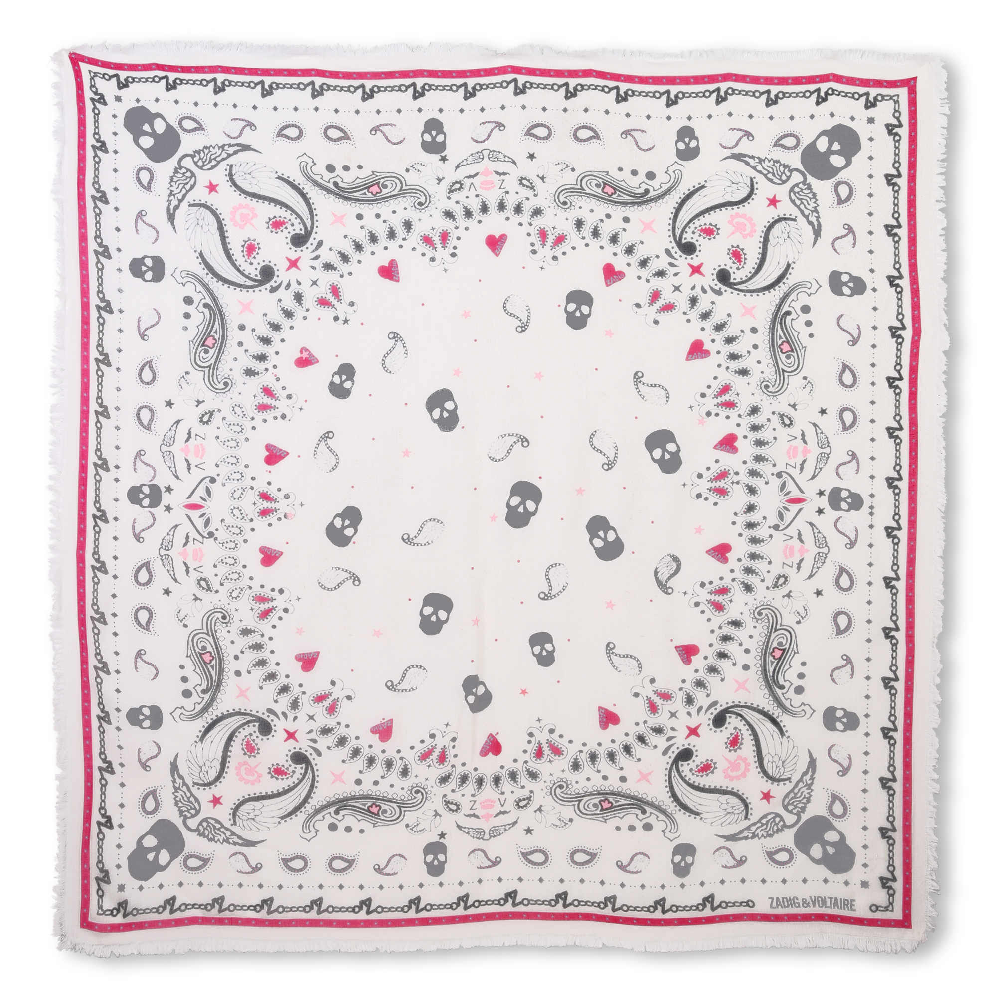 Foulard à motifs ZADIG & VOLTAIRE pour FILLE