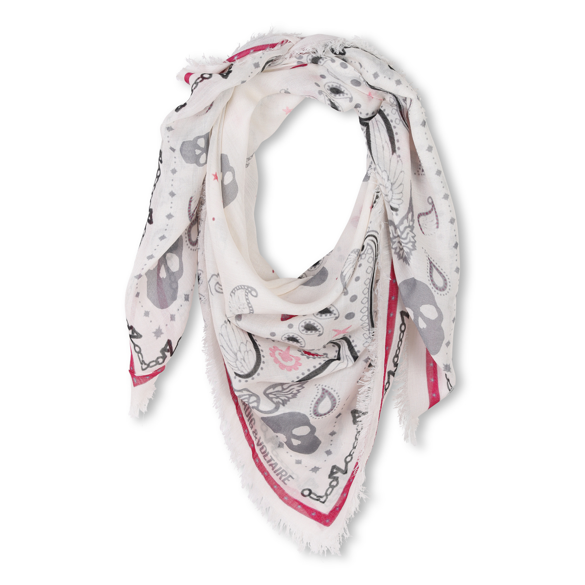 Foulard à motifs ZADIG & VOLTAIRE pour FILLE