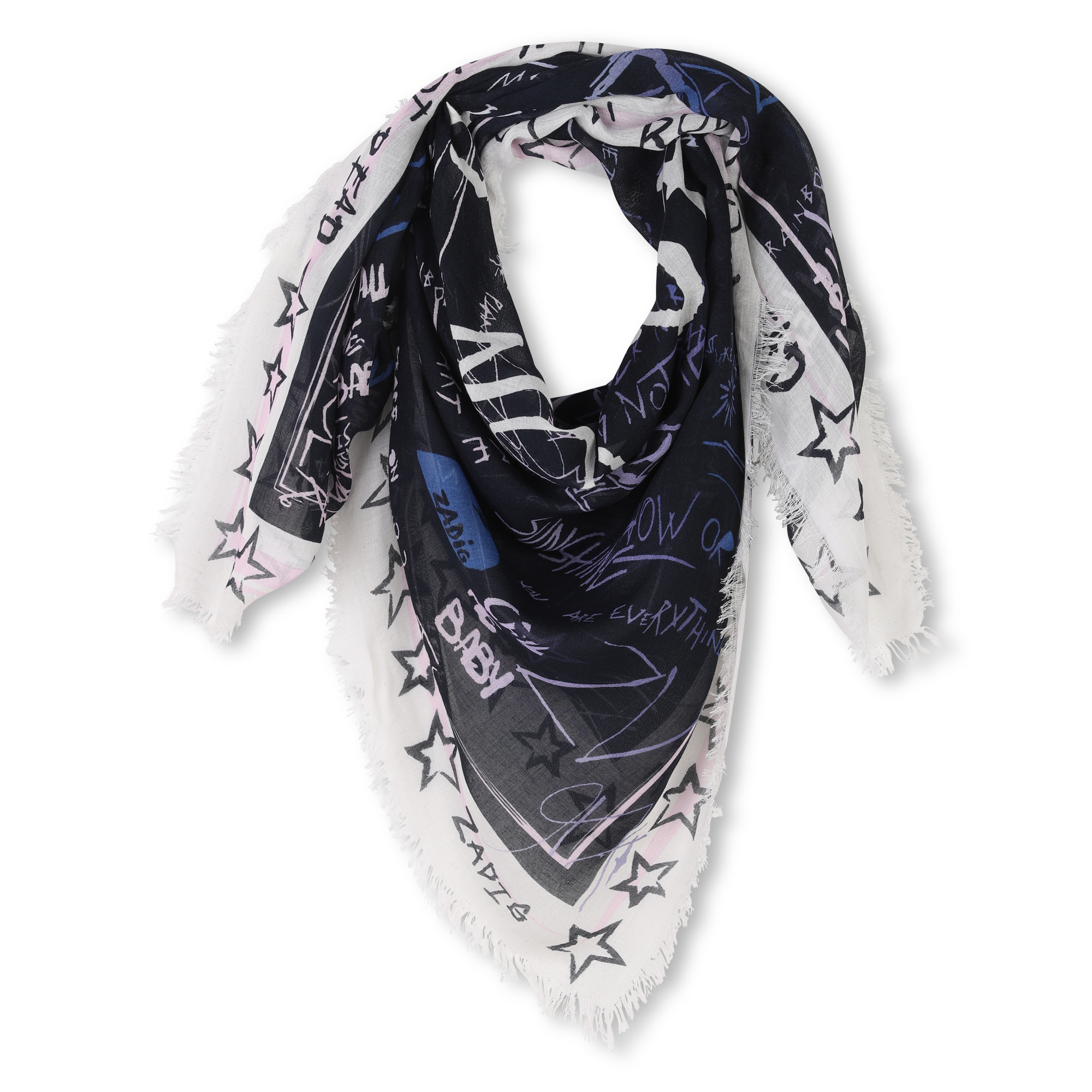 Printed shawl ZADIG & VOLTAIRE for GIRL