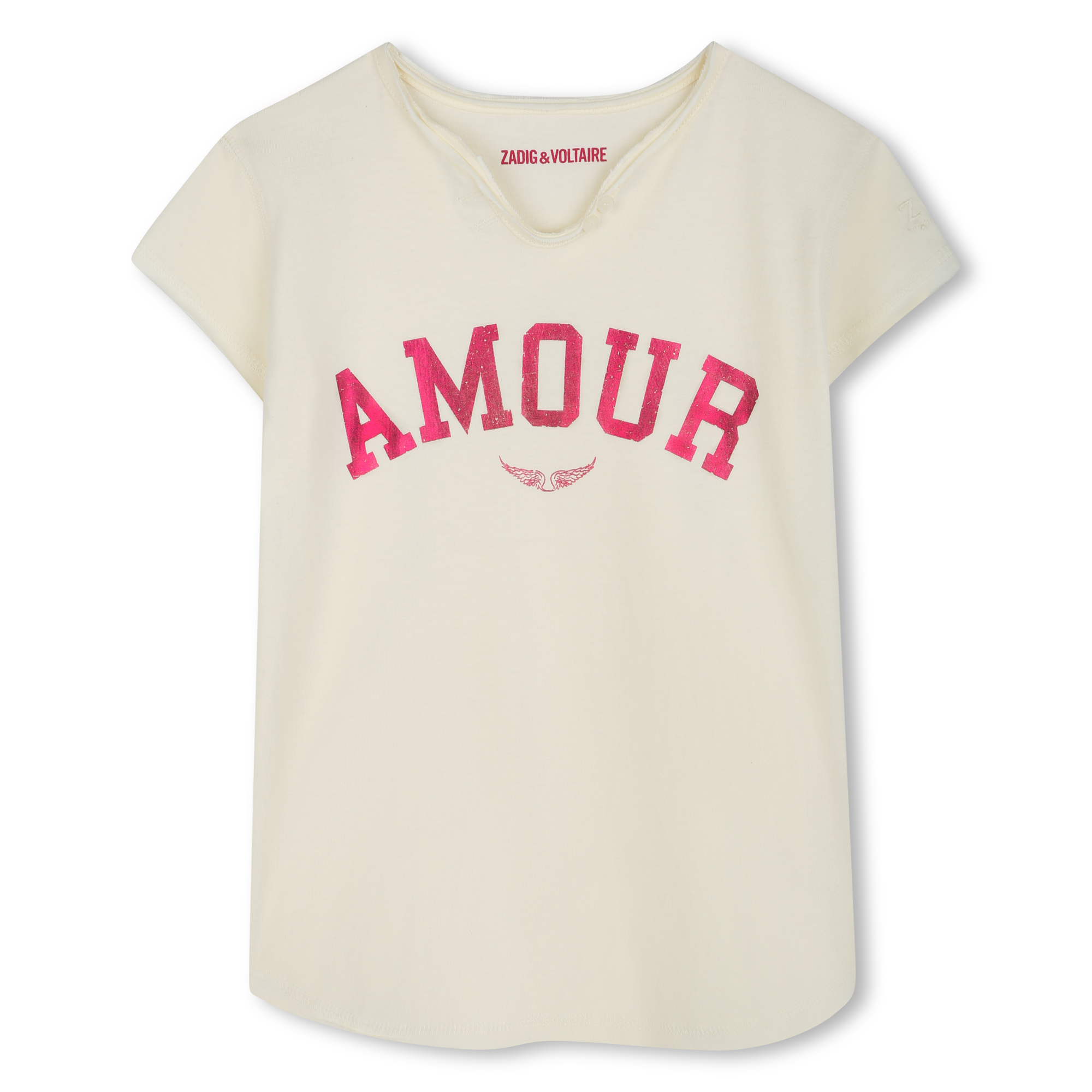 Camiseta de manga corta ZADIG & VOLTAIRE para NIÑA