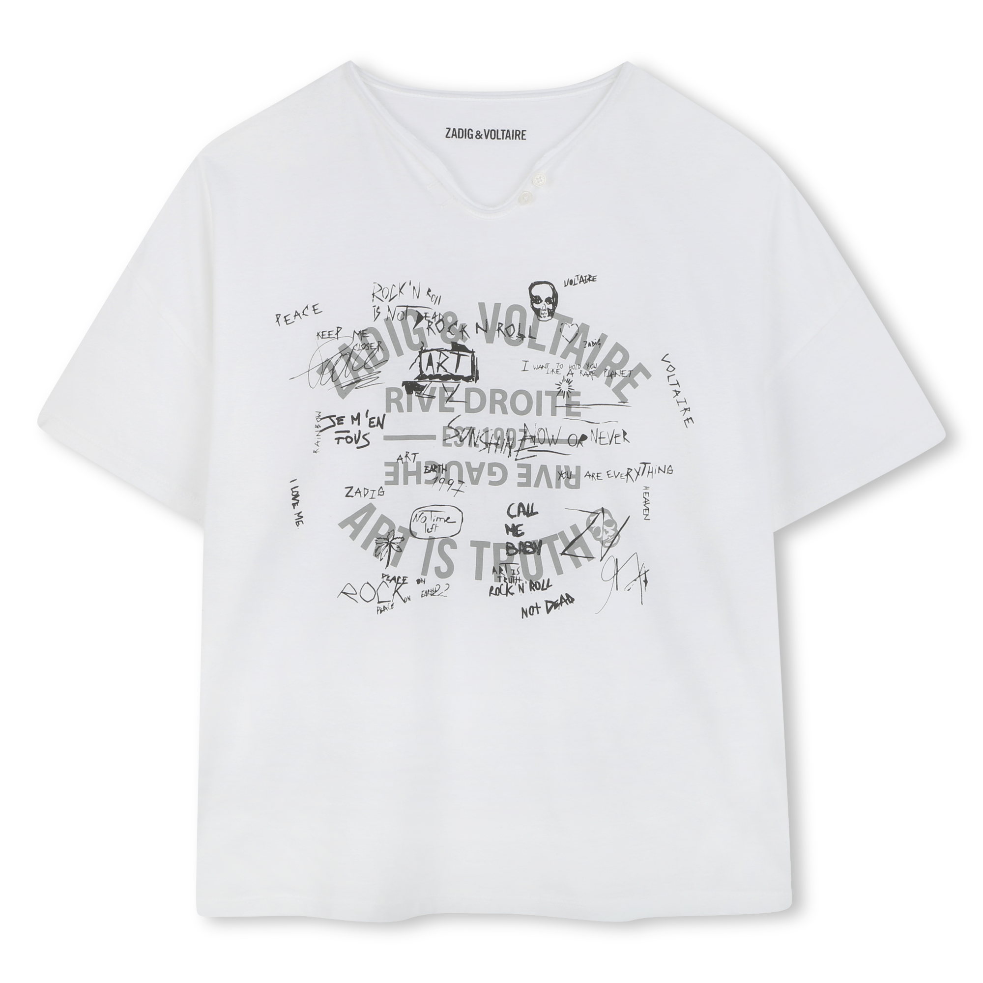 T-shirt a maniche corte ZADIG & VOLTAIRE Per BAMBINA