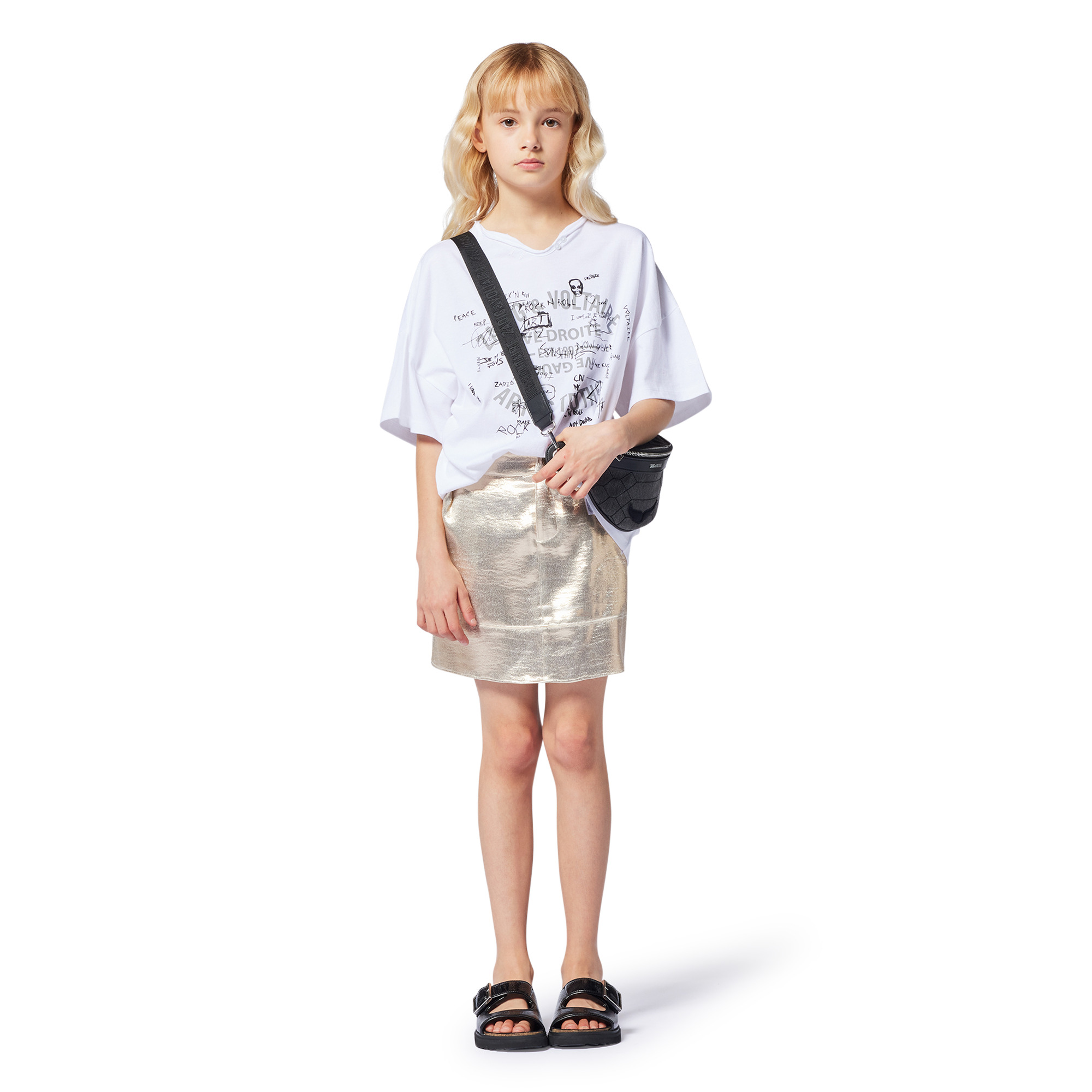 T-shirt a maniche corte ZADIG & VOLTAIRE Per BAMBINA