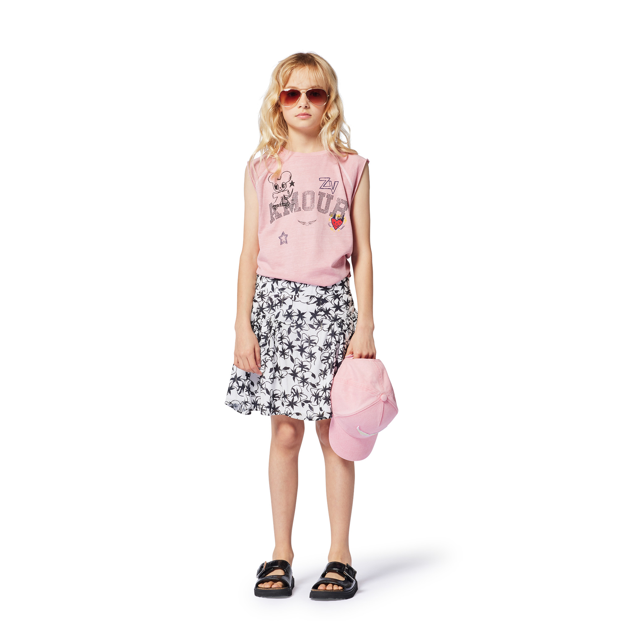 Sleeveless T-shirt ZADIG & VOLTAIRE for GIRL