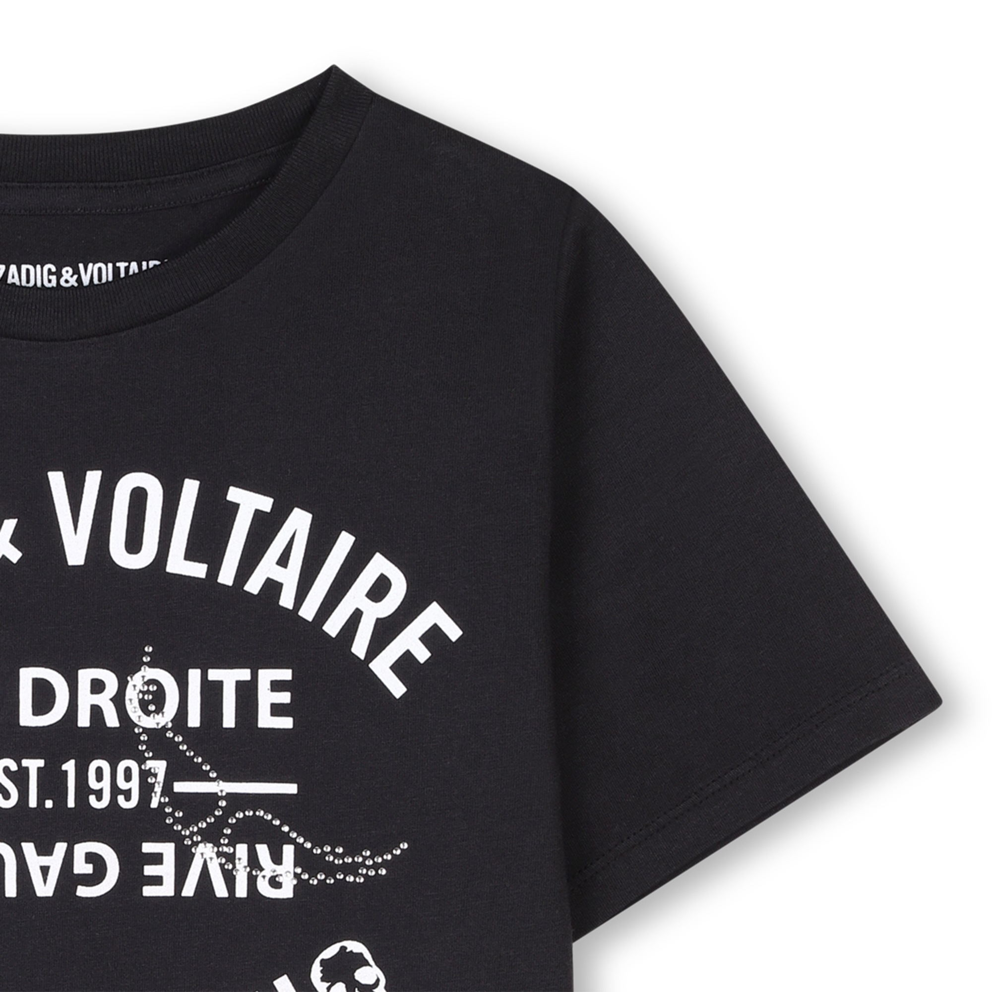 Short-sleeved T-shirt ZADIG & VOLTAIRE for GIRL