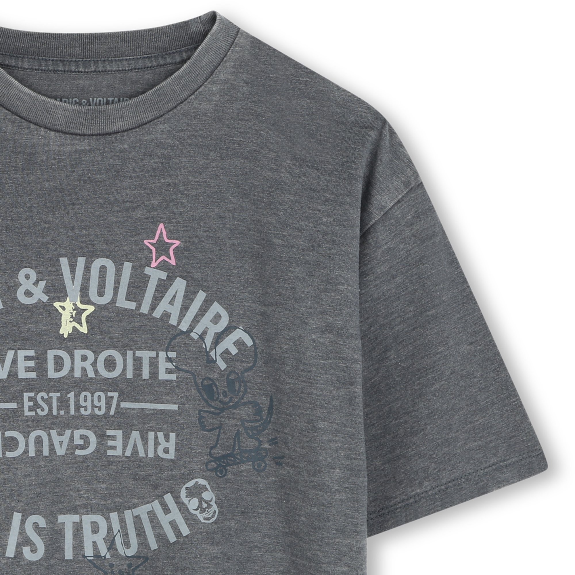 T-shirt a maniche corte ZADIG & VOLTAIRE Per BAMBINA