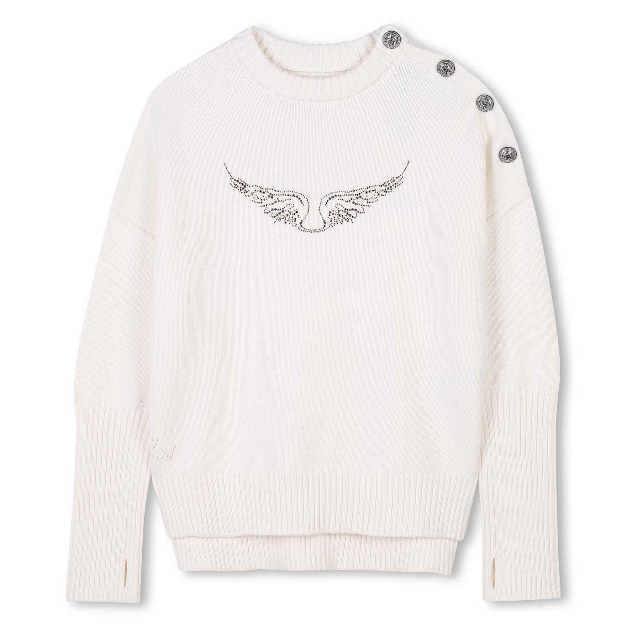 Pullover con bottoni ZADIG & VOLTAIRE Per BAMBINA