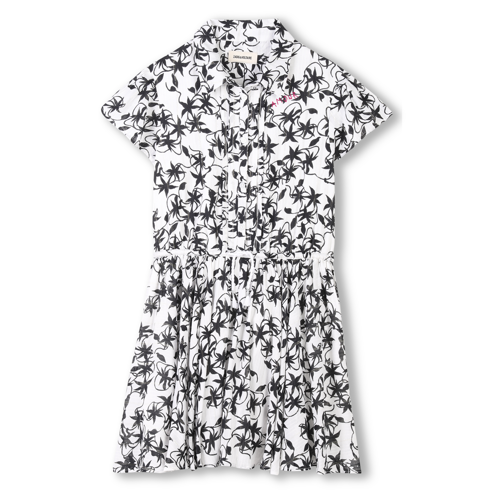 Print-Kleid mit Knöpfen ZADIG & VOLTAIRE Für MÄDCHEN