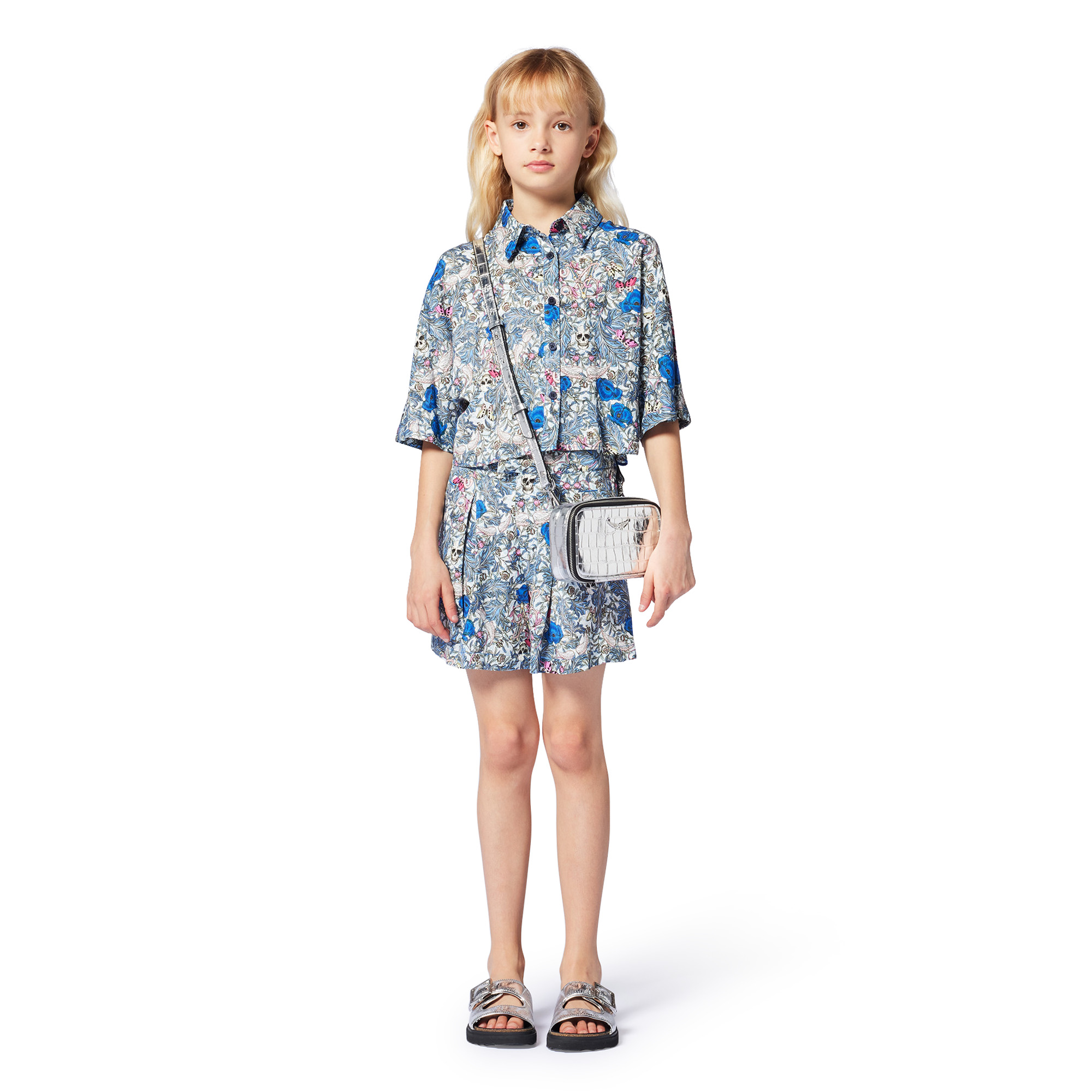 Printed shorts with pockets ZADIG & VOLTAIRE for GIRL