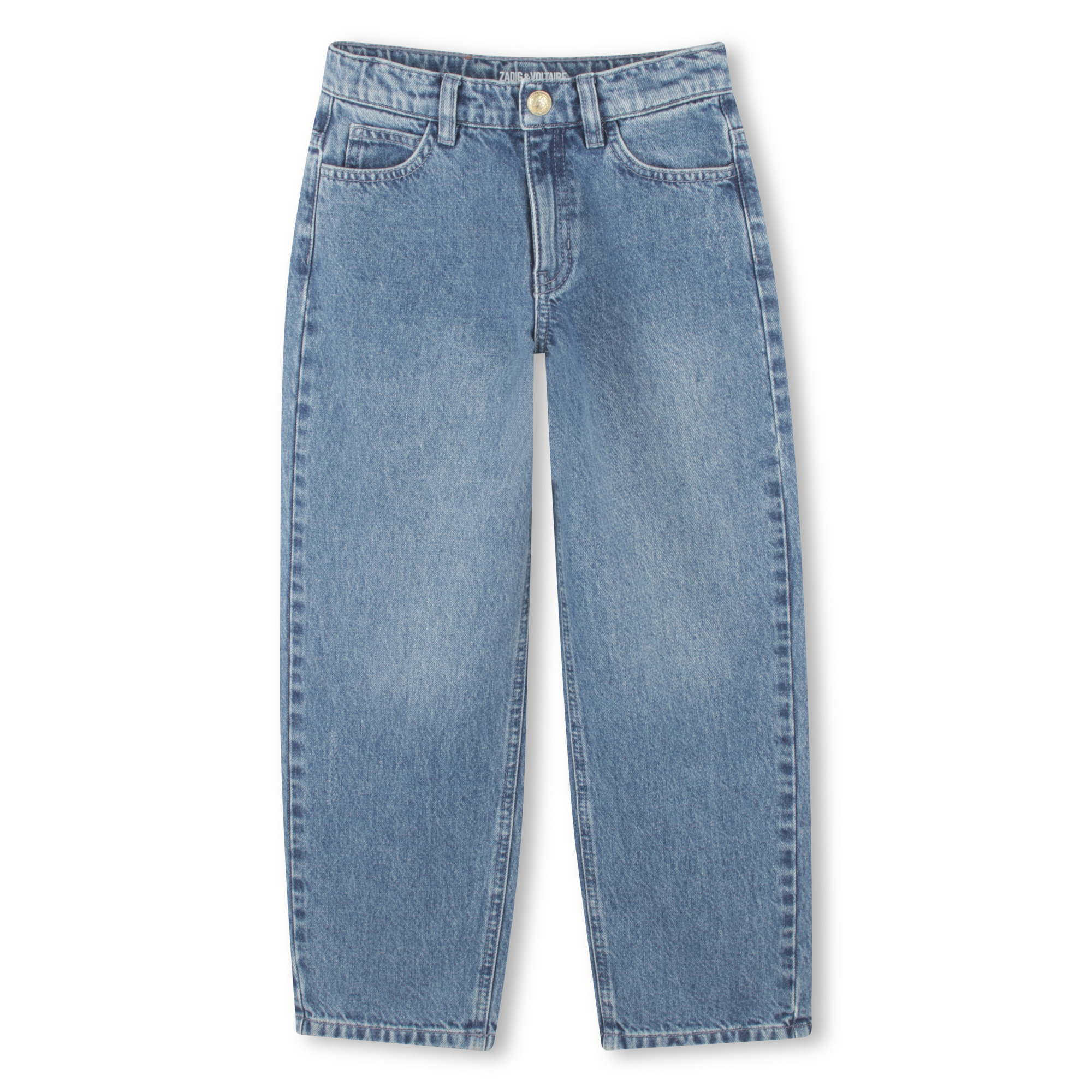 Straight-cut adjustable jeans ZADIG & VOLTAIRE for GIRL