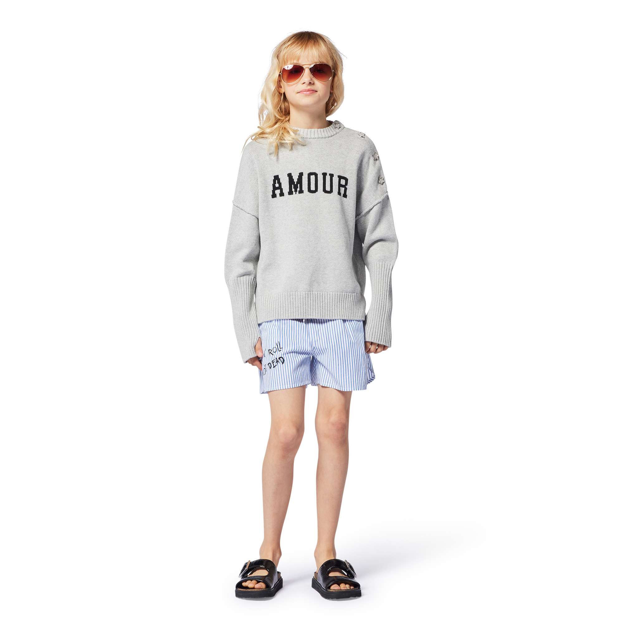 Short à rayures ZADIG & VOLTAIRE pour FILLE