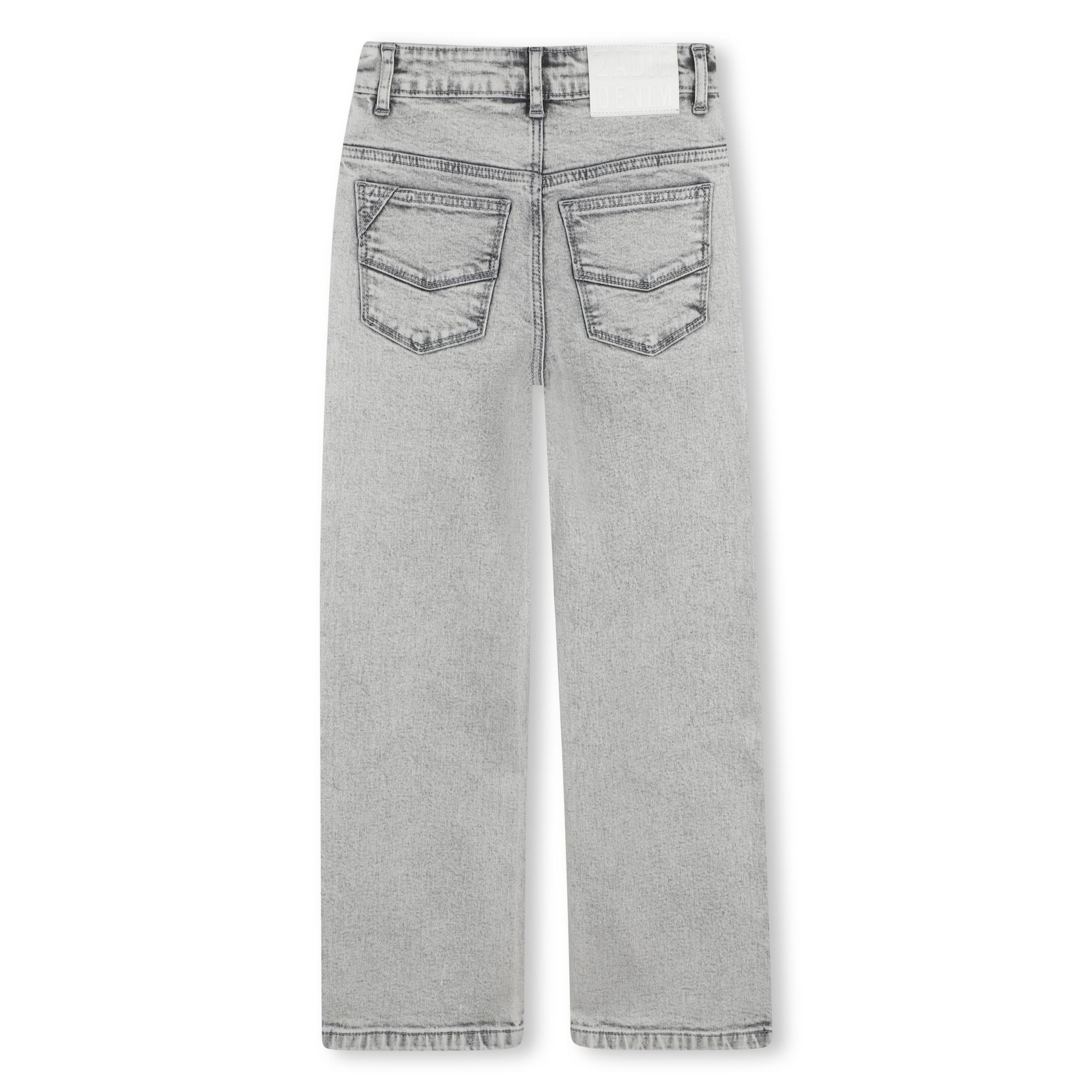 Straight-cut adjustable jeans ZADIG & VOLTAIRE for GIRL