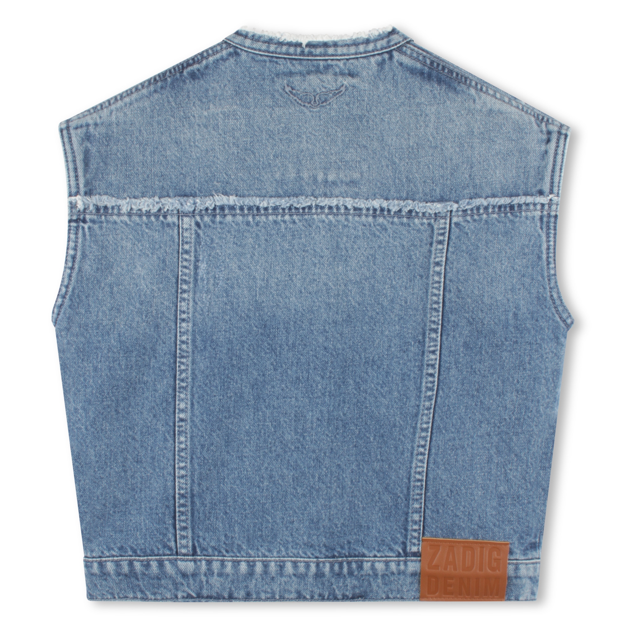 Sleeveless denim jacket ZADIG & VOLTAIRE for GIRL