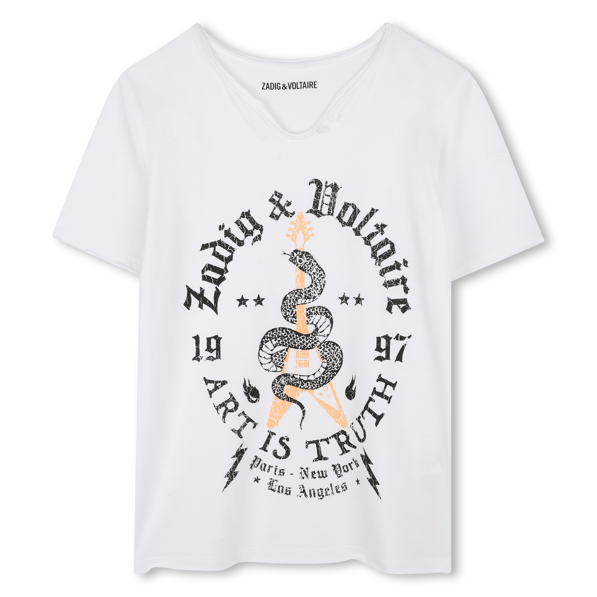 T-shirt met korte mouwen ZADIG & VOLTAIRE Voor