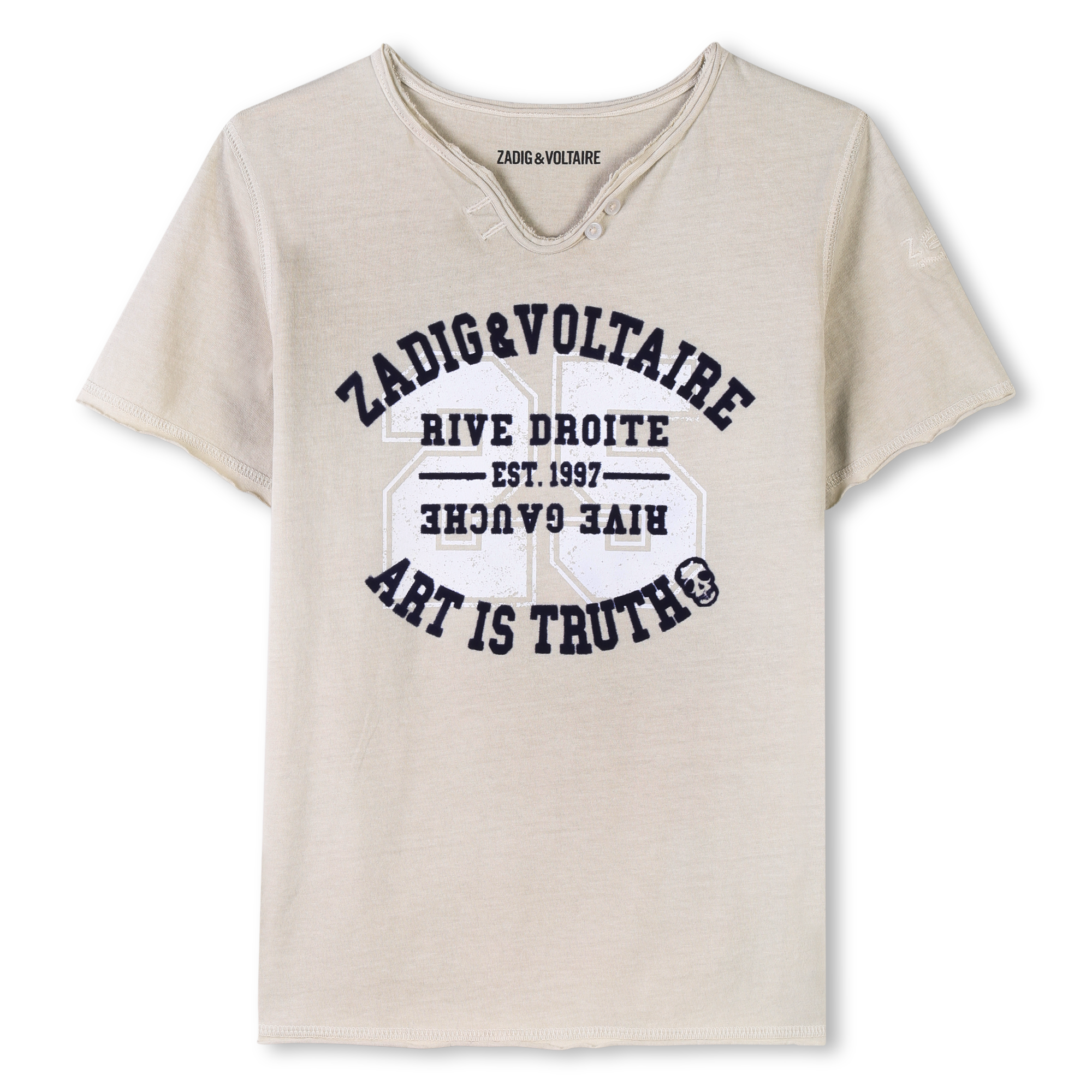 T-shirt met korte mouwen ZADIG & VOLTAIRE Voor