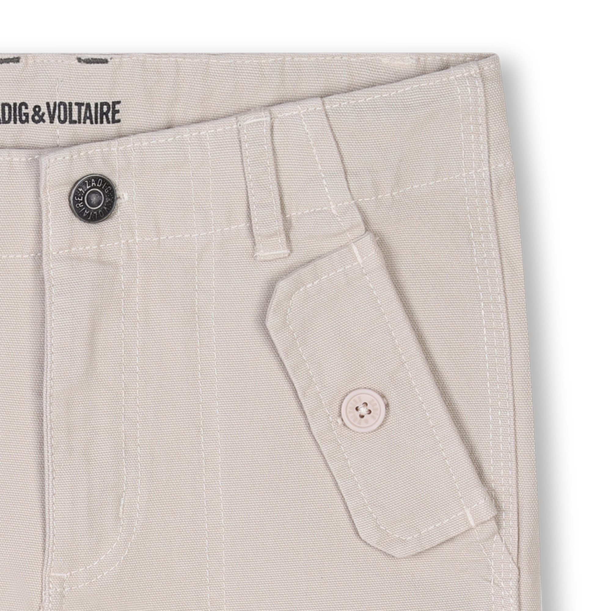 Bermuda brodé à poches ZADIG & VOLTAIRE pour GARCON