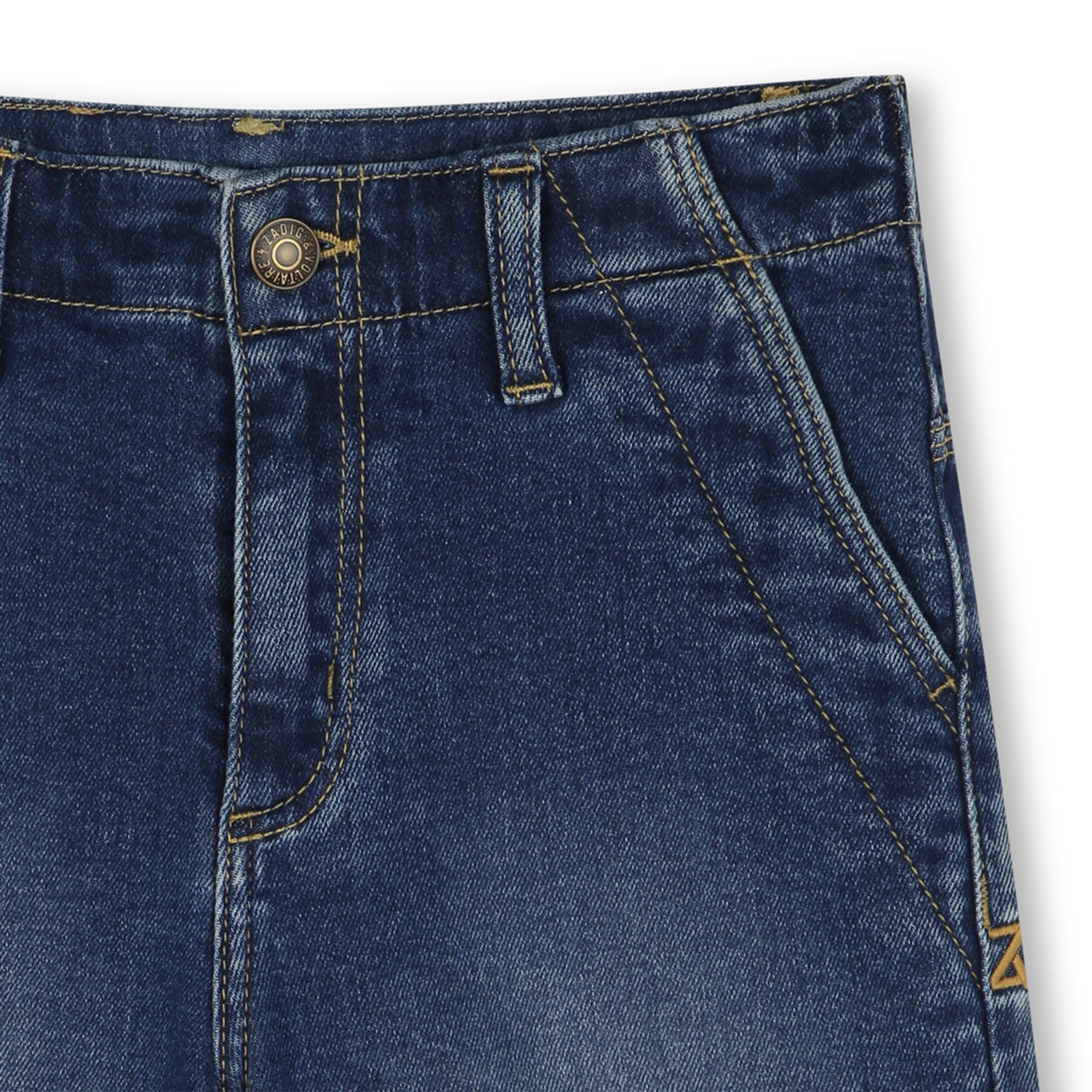 Denim Bermuda shorts ZADIG & VOLTAIRE for BOY