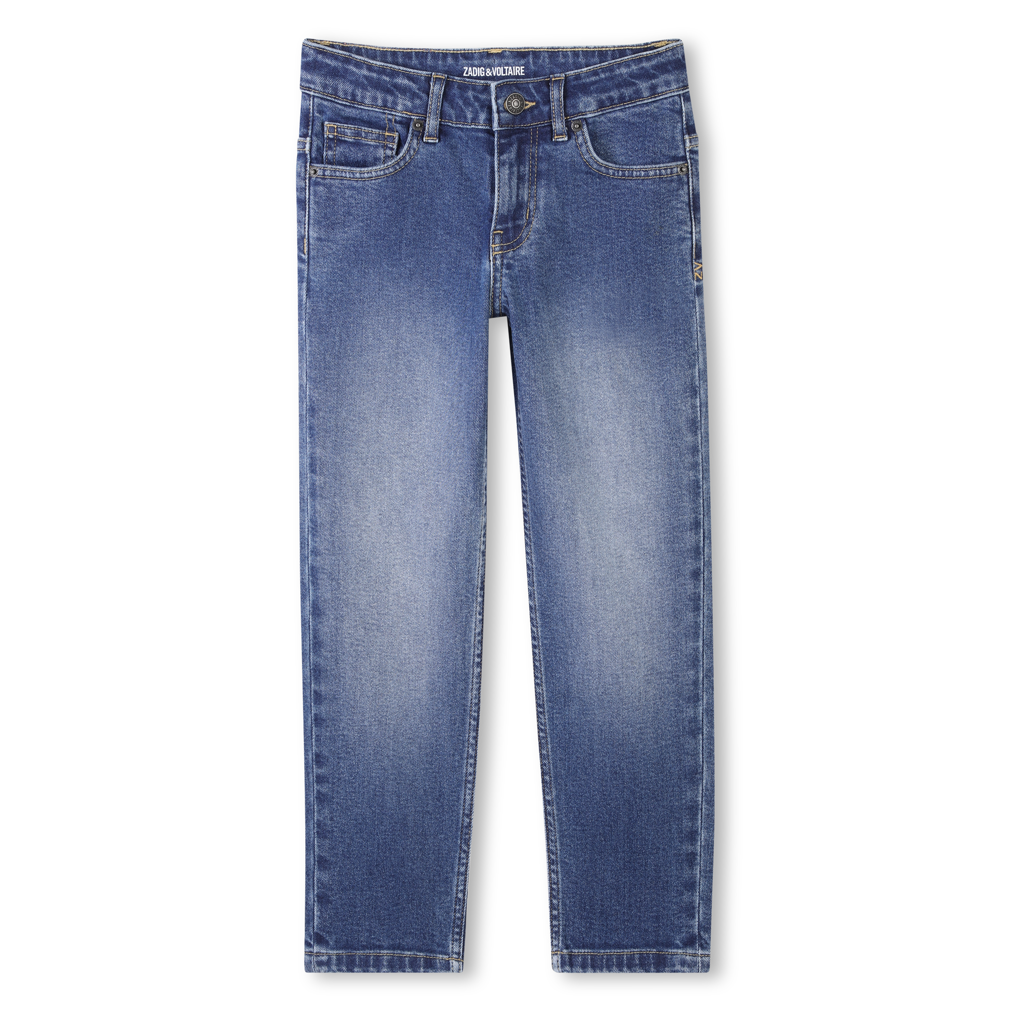 Straight adjustable jeans ZADIG & VOLTAIRE for BOY