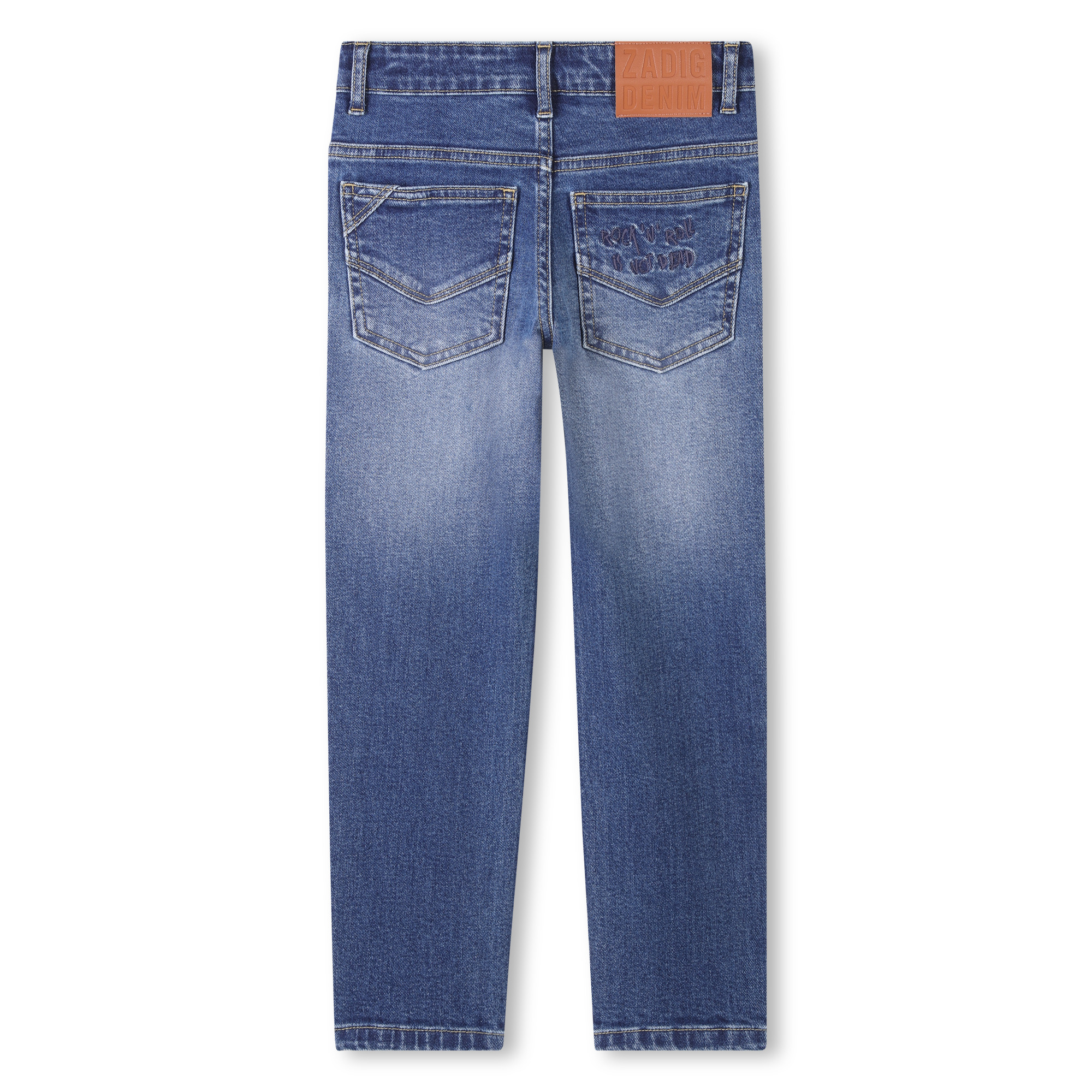 Straight adjustable jeans ZADIG & VOLTAIRE for BOY