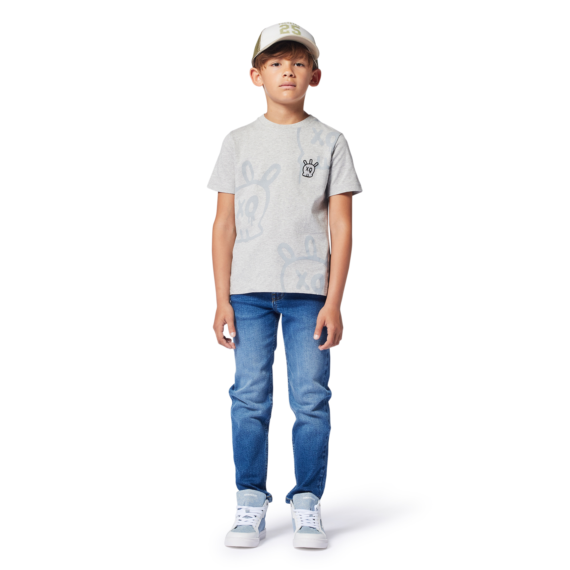 Straight adjustable jeans ZADIG & VOLTAIRE for BOY