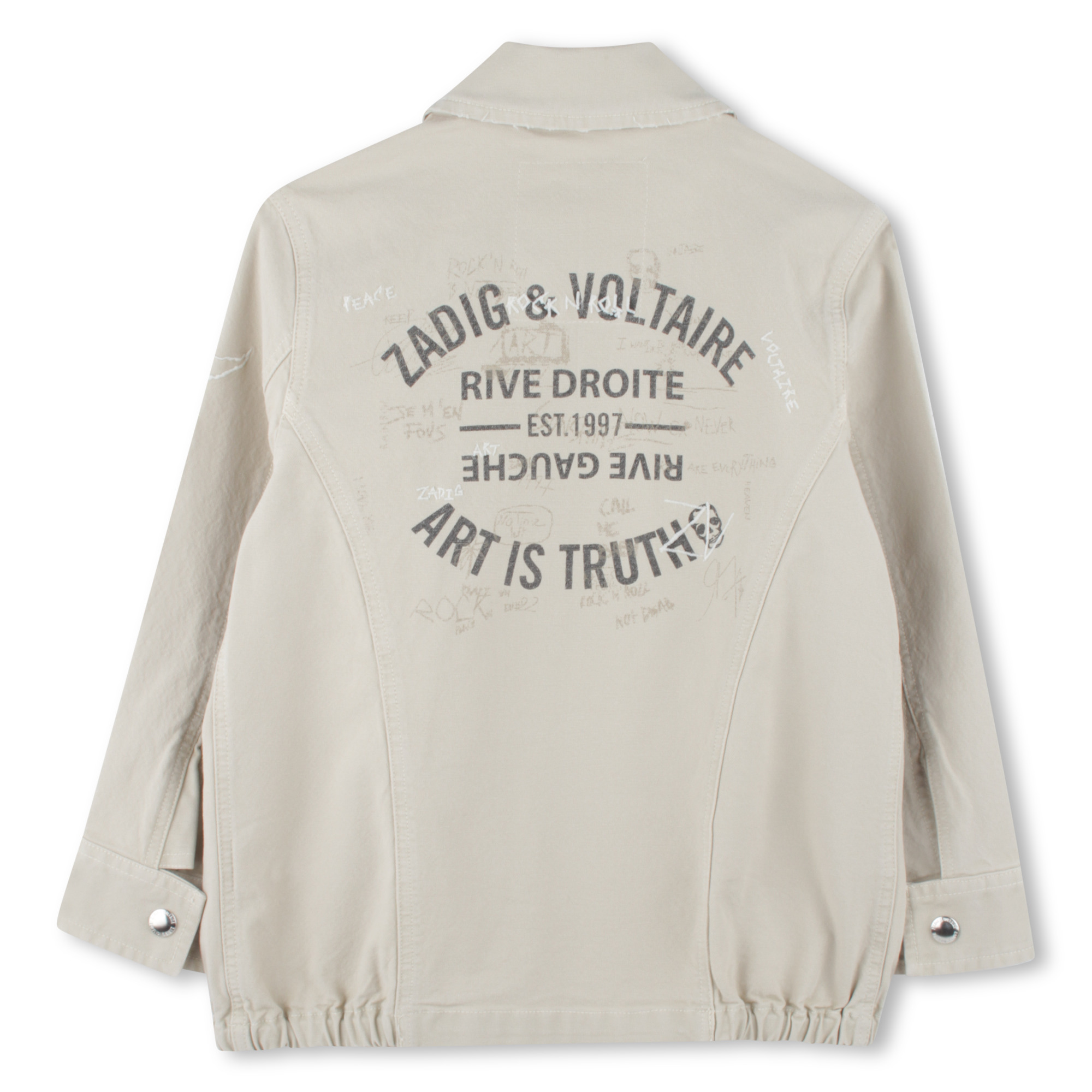 Buttoned military-style jacket ZADIG & VOLTAIRE for BOY