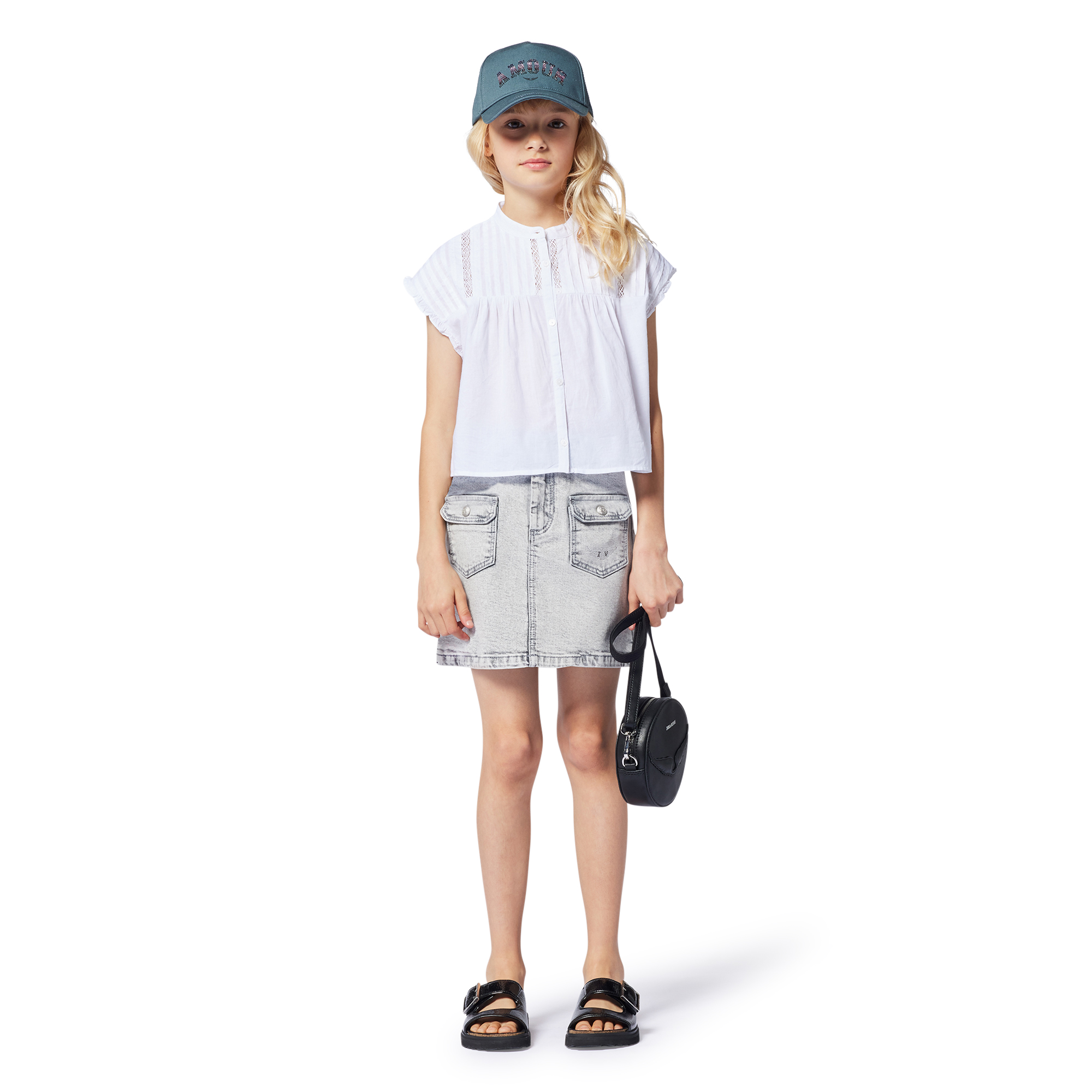 Casquette avec scratch ZADIG & VOLTAIRE pour FILLE