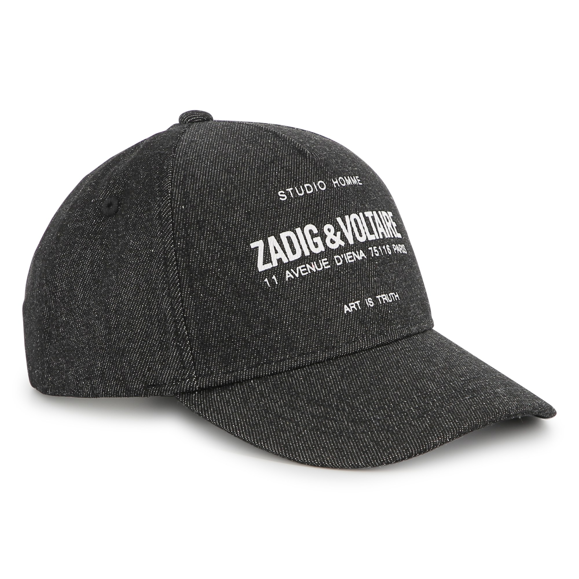 Denim hook-and-loop cap ZADIG & VOLTAIRE for BOY