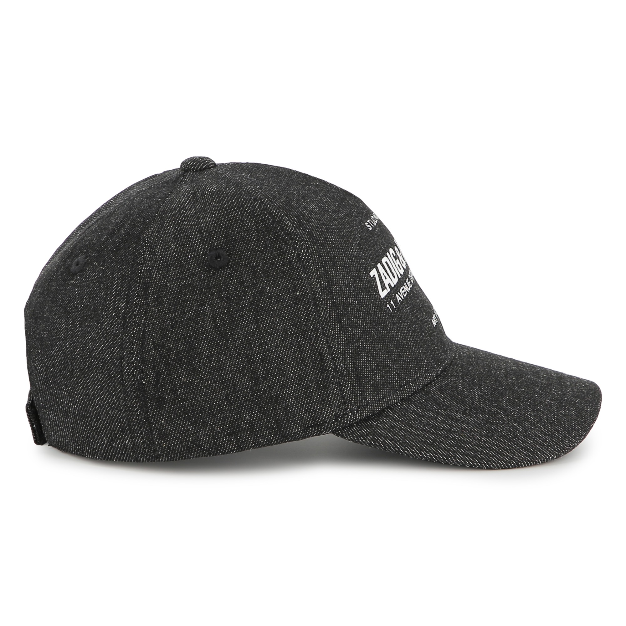 Casquette en jean avec scratch ZADIG & VOLTAIRE pour GARCON